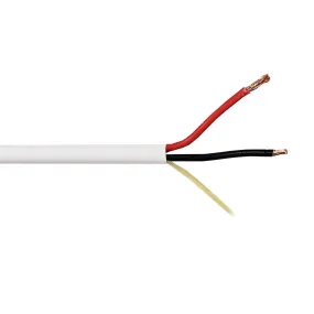 1000ft 2C 18AWG Stranded Control Cable - CMP Plenum - White