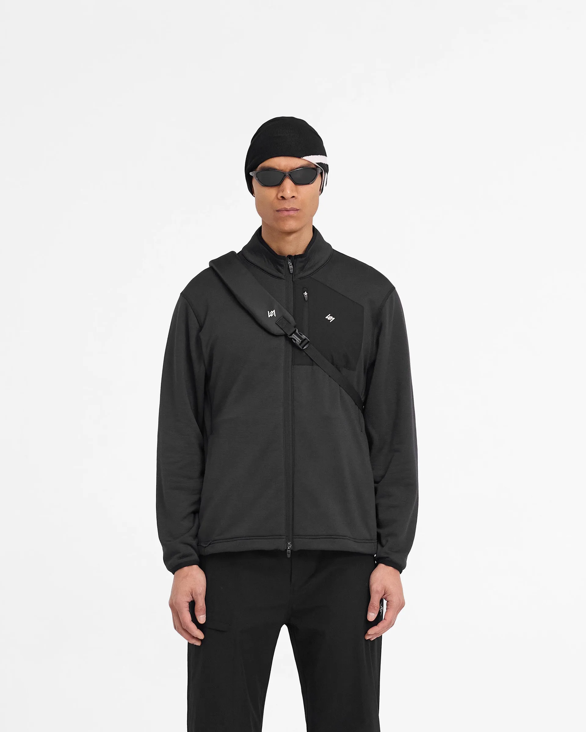 247 Full Zip Fleece - Black