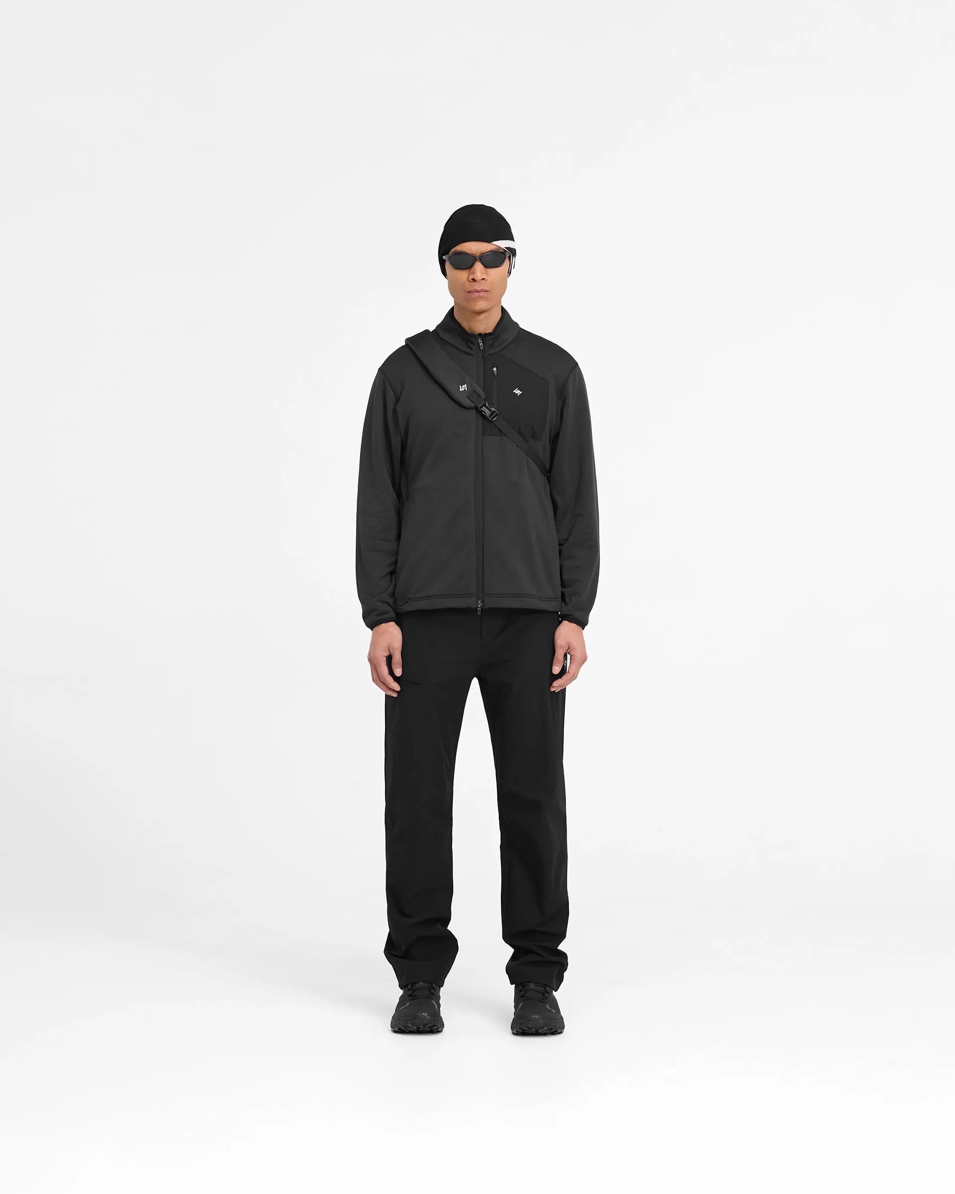 247 Full Zip Fleece - Black