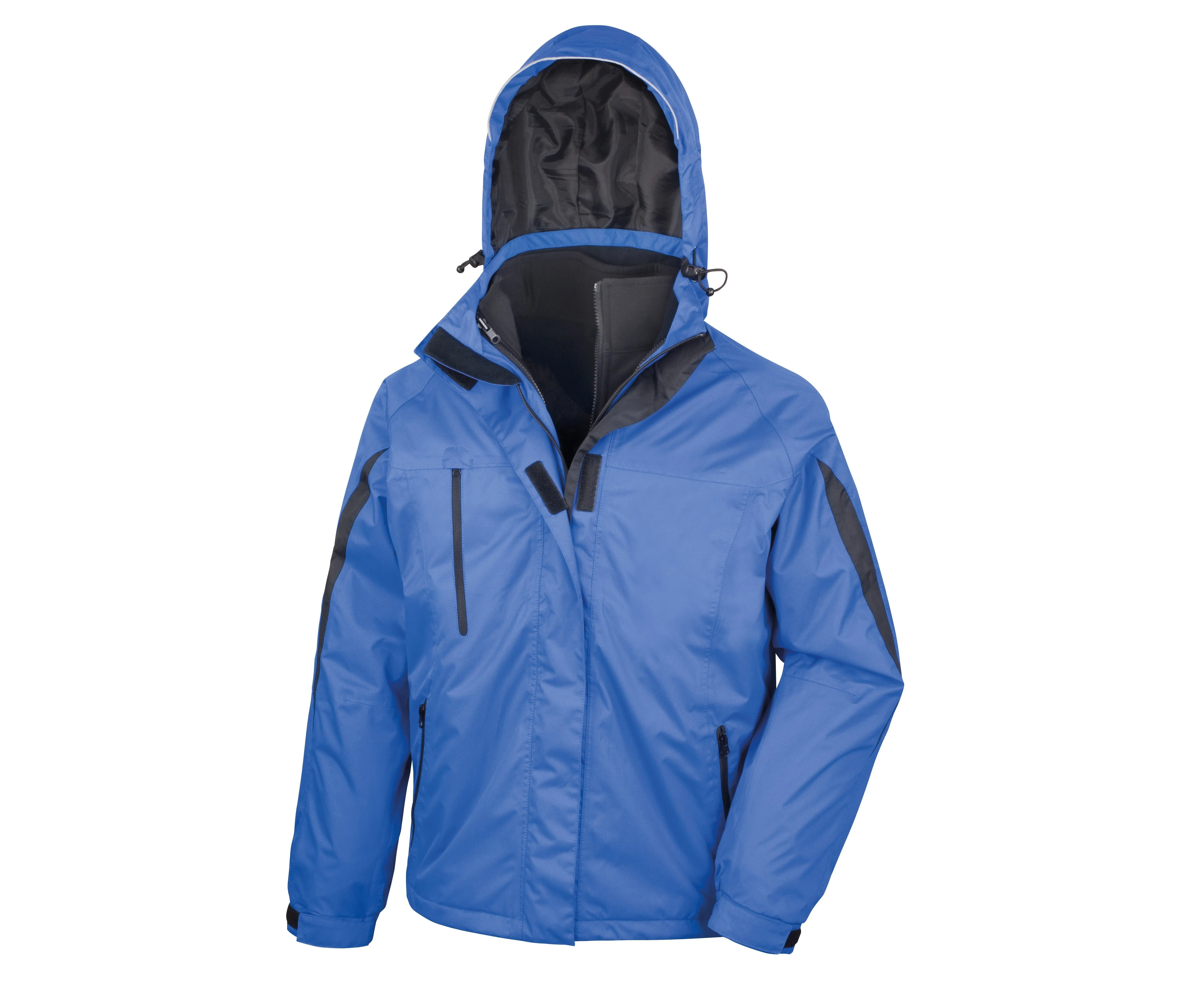 3-In-1 Softshell Journey Jacket | ROYAL/BLACK