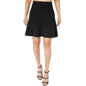 A Line Pleated Mini Skirt