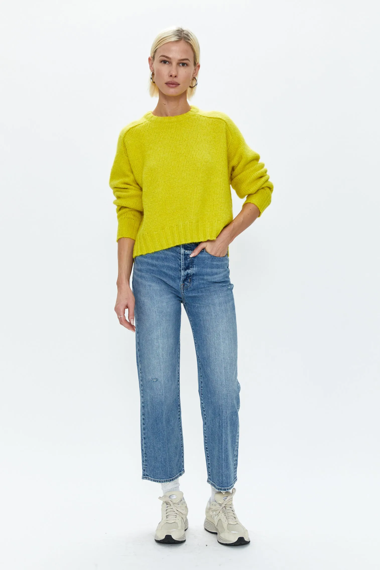 Adina Everyday Sweater - Zest