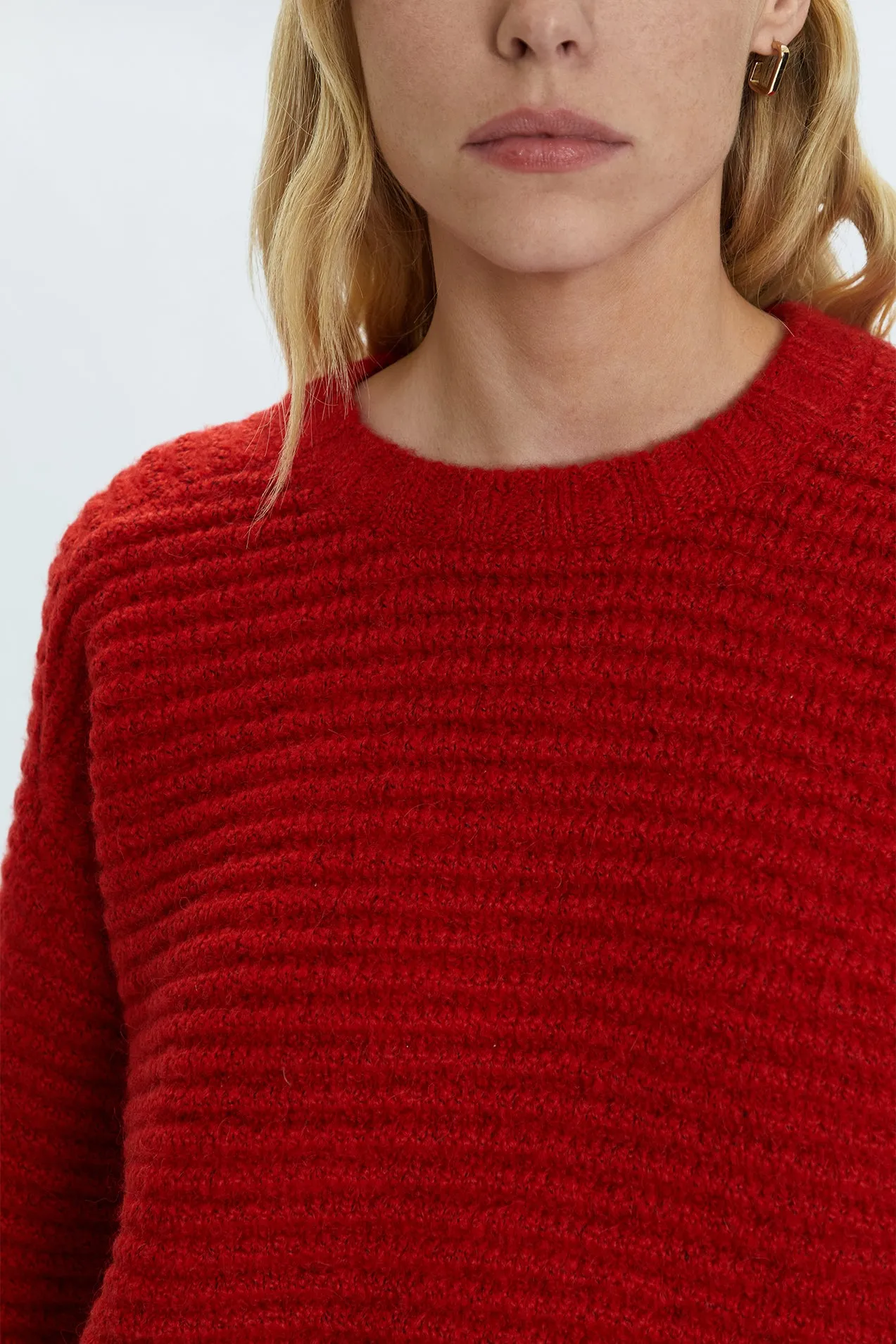 Adina Sweater - Rouge