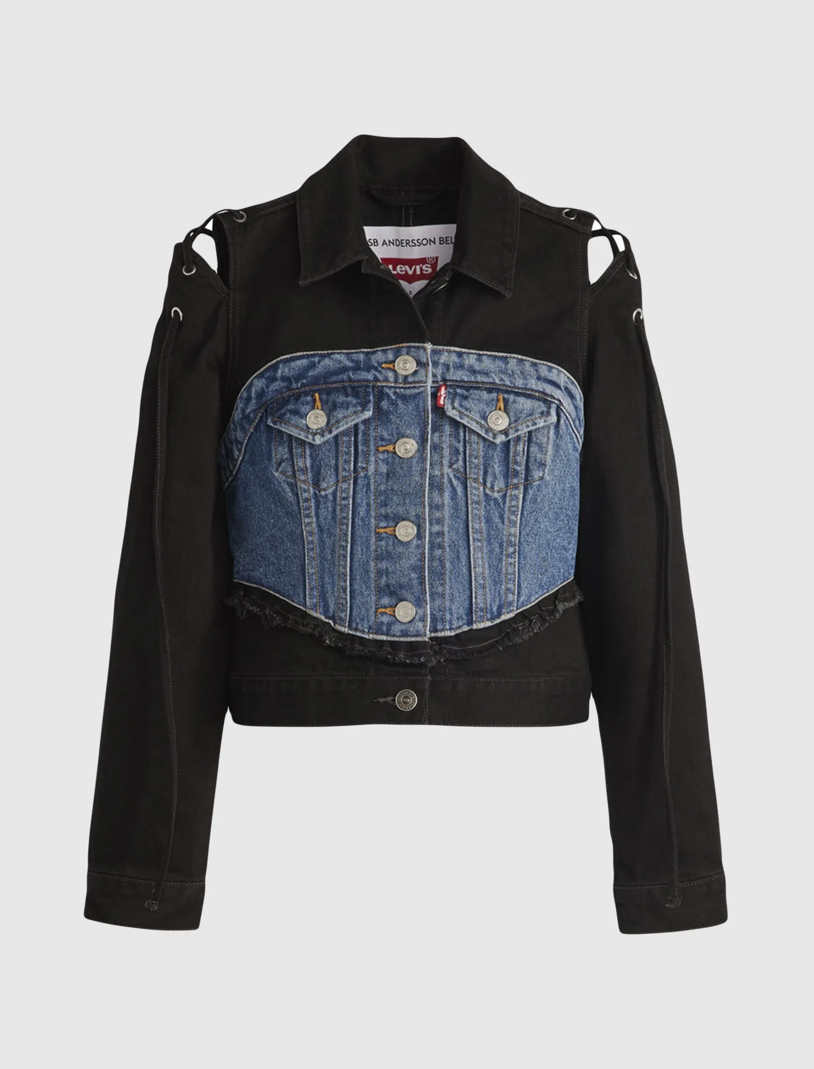 ANDERSSON BELL HALF TRUCKER JACKET