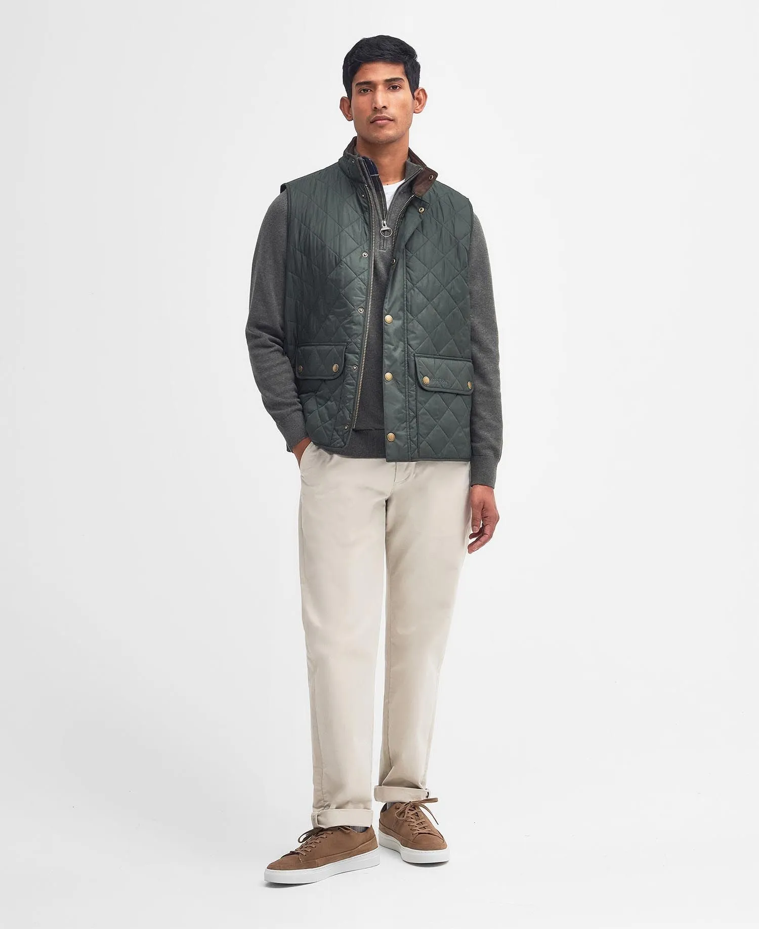 Barbour Lowerdale Gilet in Sage