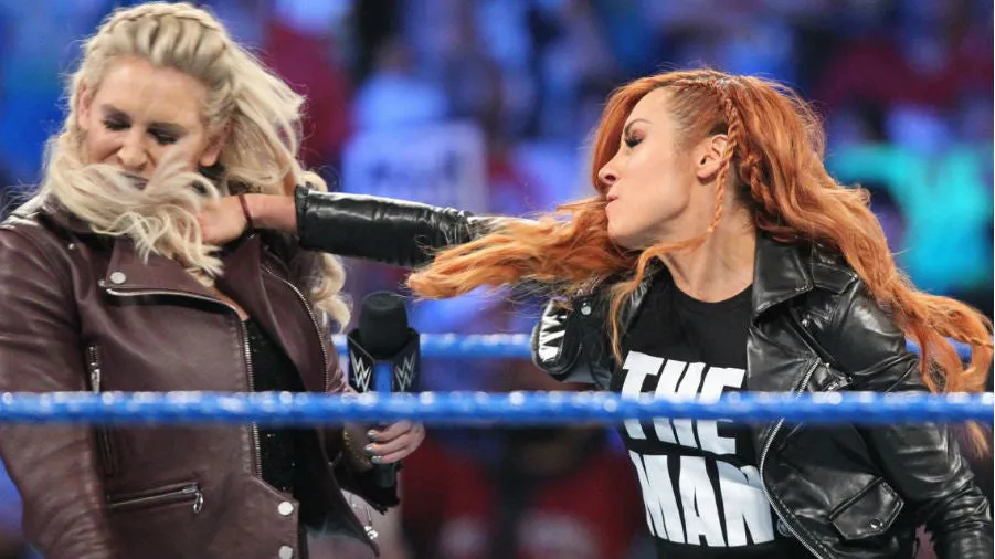 BECKY LYNCH’S WWE SUMMERSLAM LEATHER JACKET BY TJS