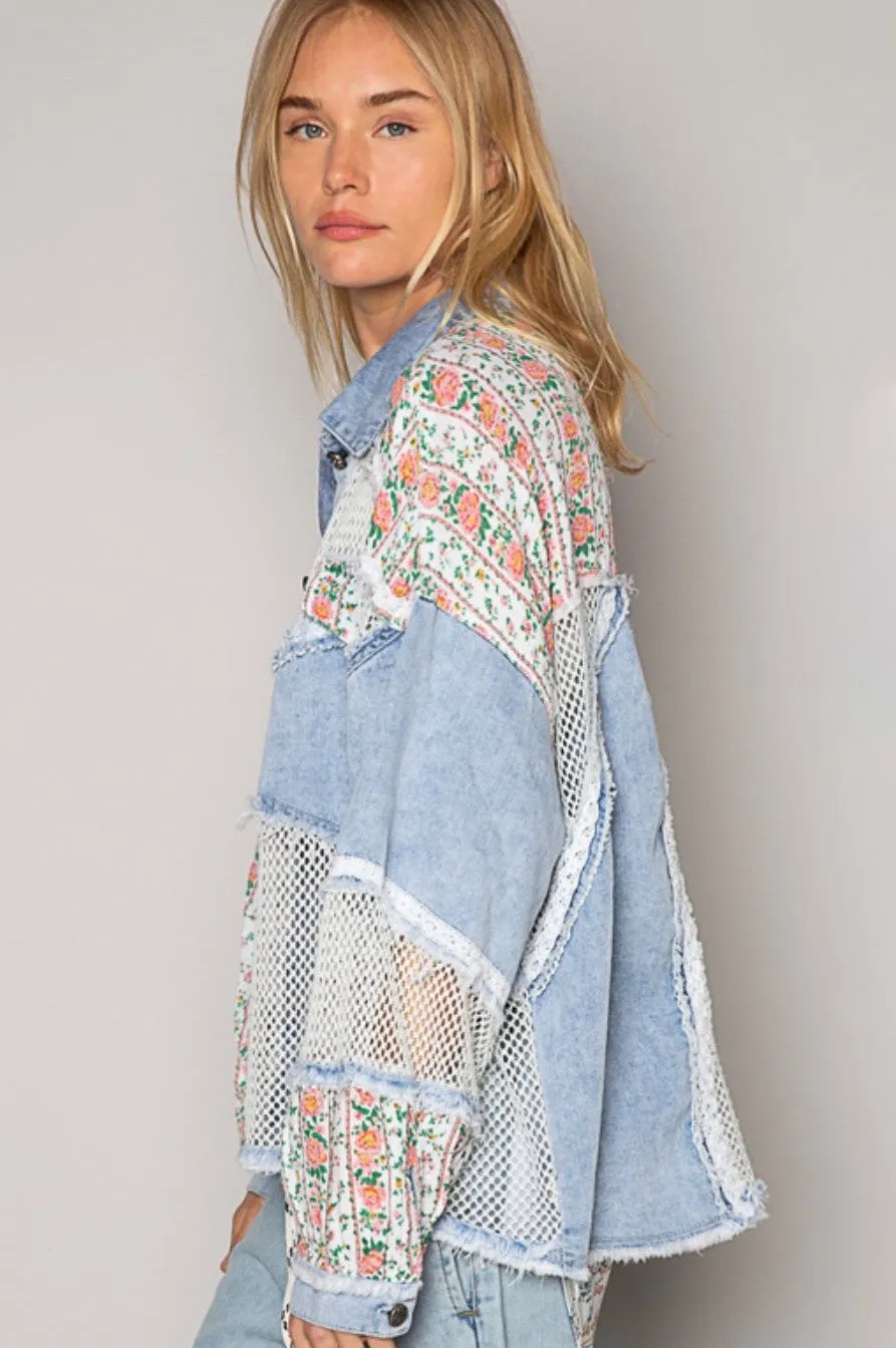 Boho Chic Denim Jacket