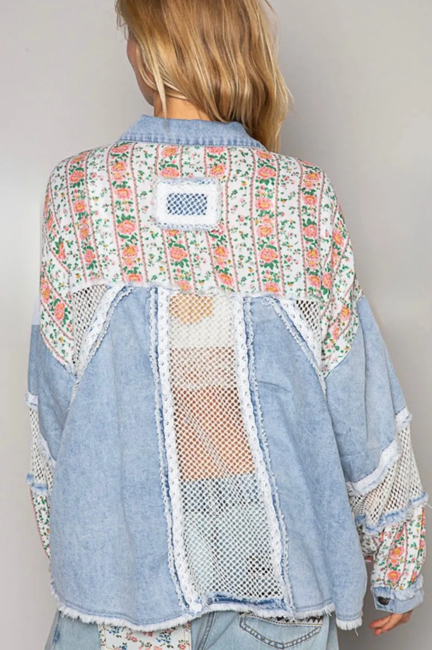 Boho Chic Denim Jacket