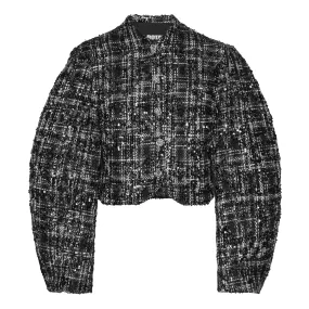 Boucle Jacket - Black Comb