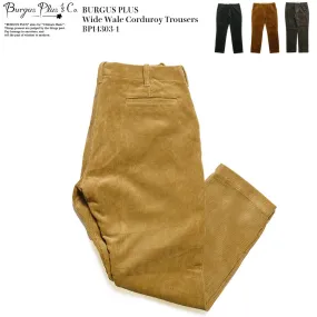 BURGUS PLUS - Wide Wale Corduroy Trousers - BP14303-1