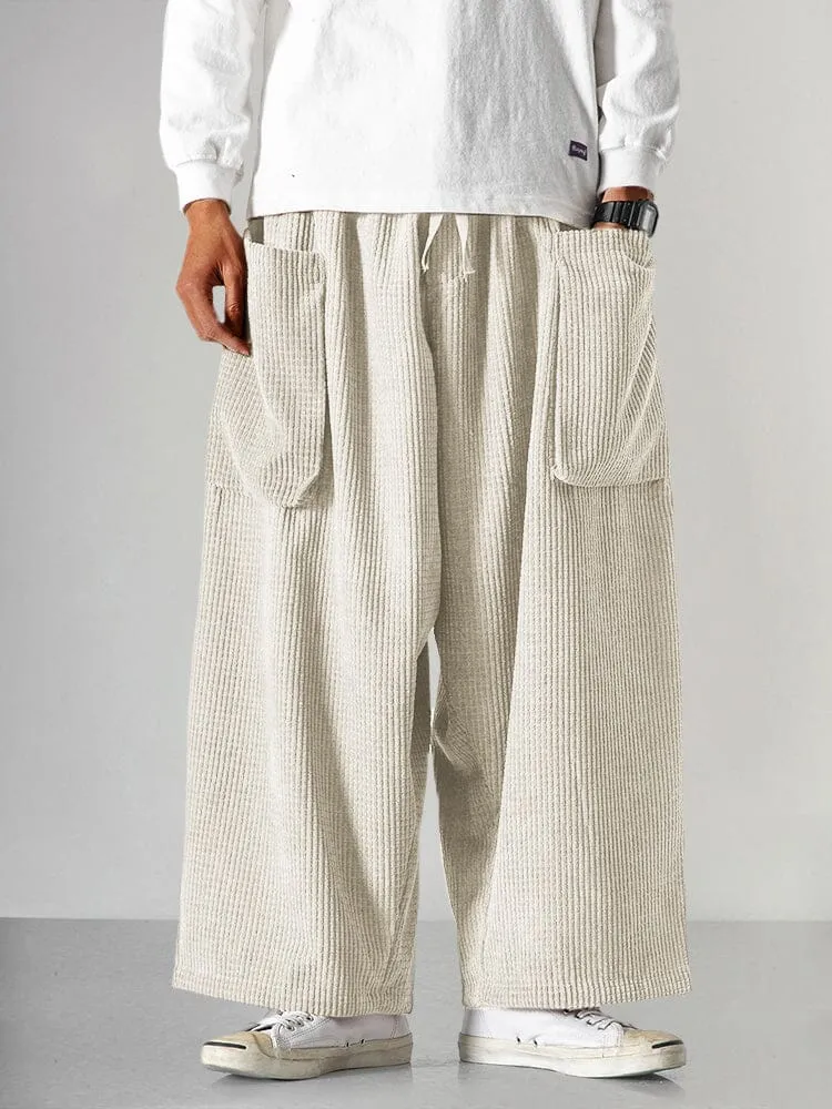 Casual Loose Corduroy Pants