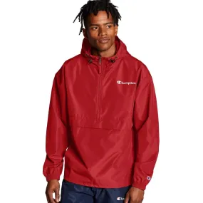 Champion Packable Qtr Zip Mens Jacket