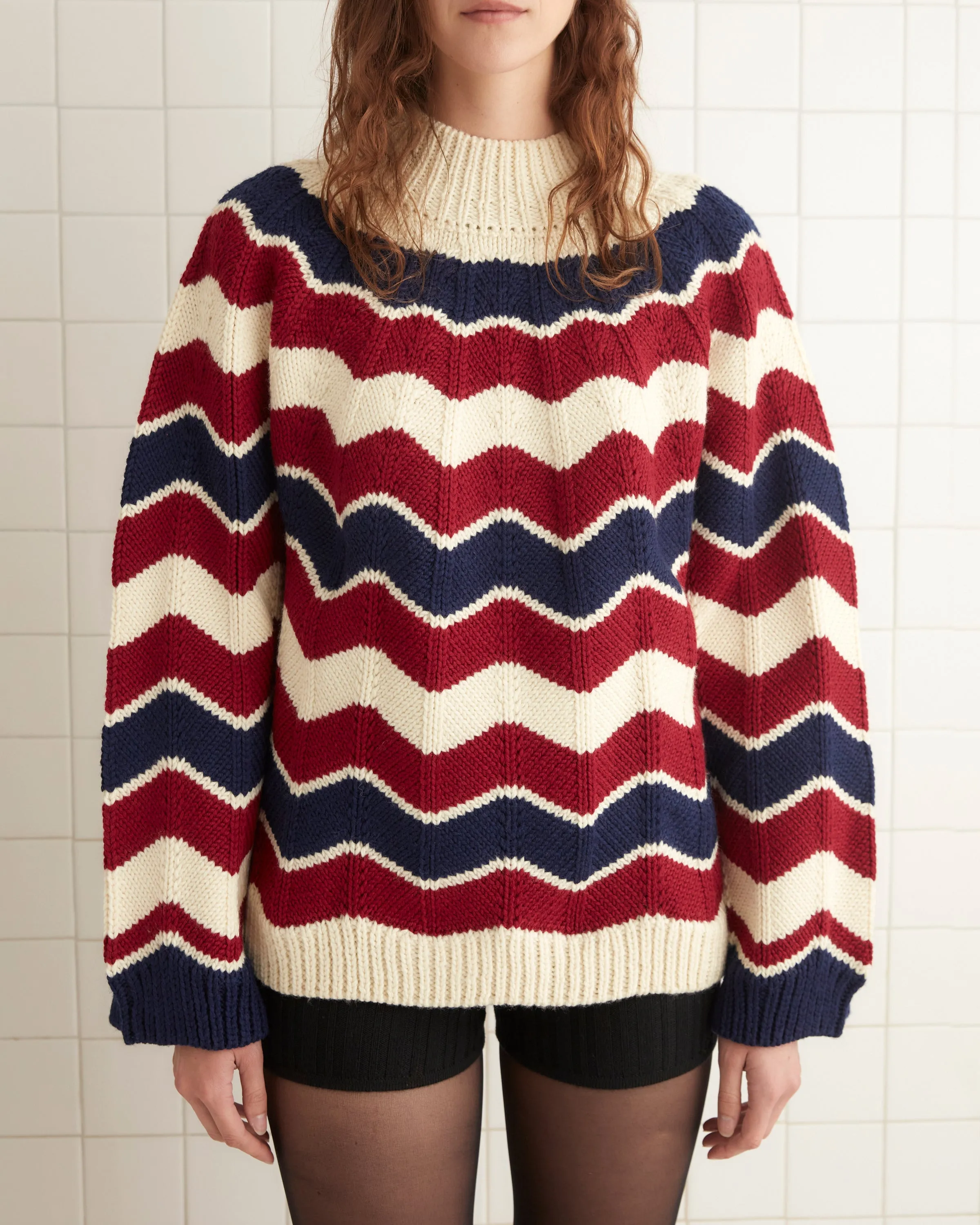 Chevron Pullover