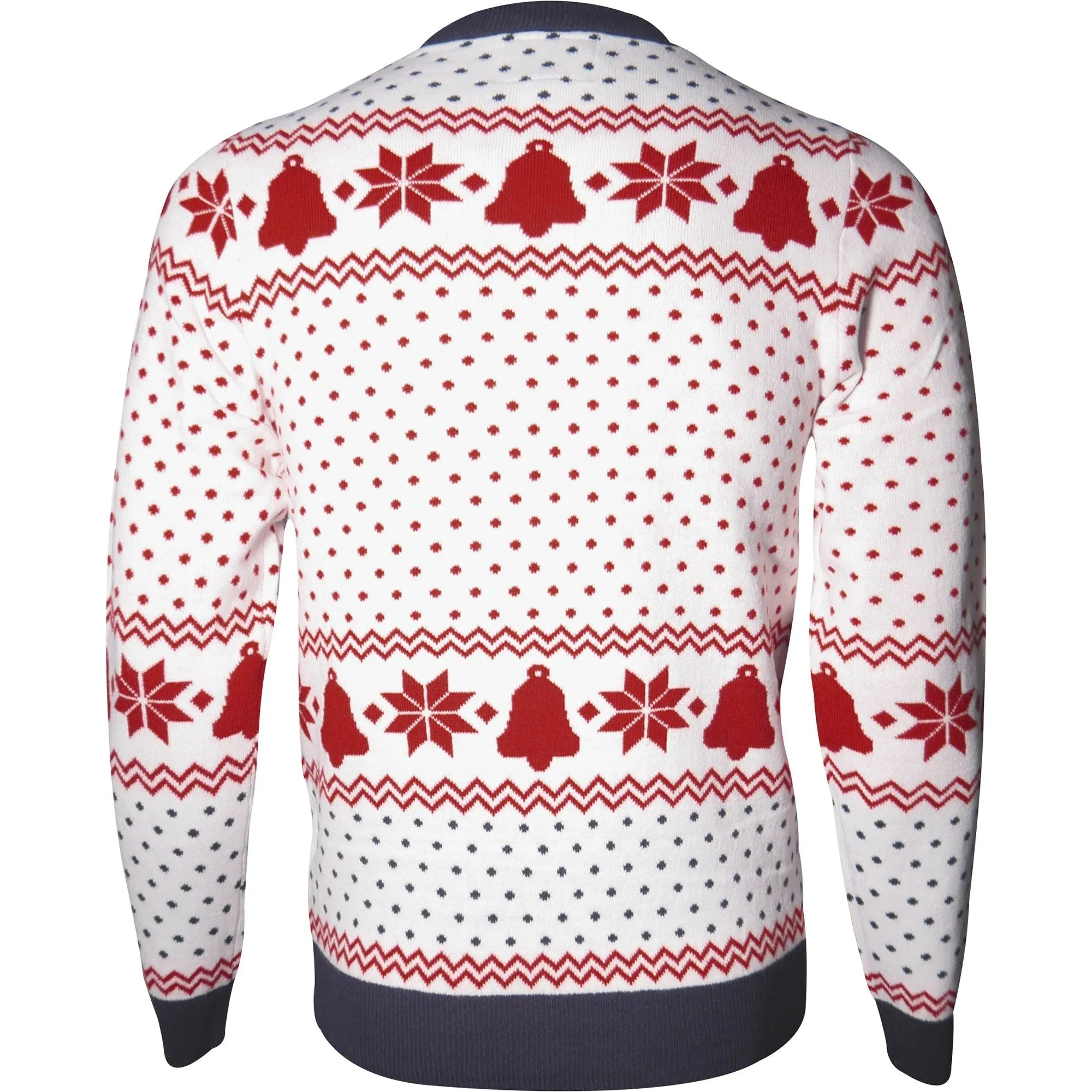 Christmas Ready To Jingle Mens Jumper - White