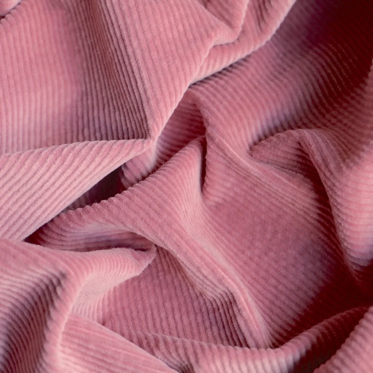 Corded Bubblegum - Stretch Corduroy