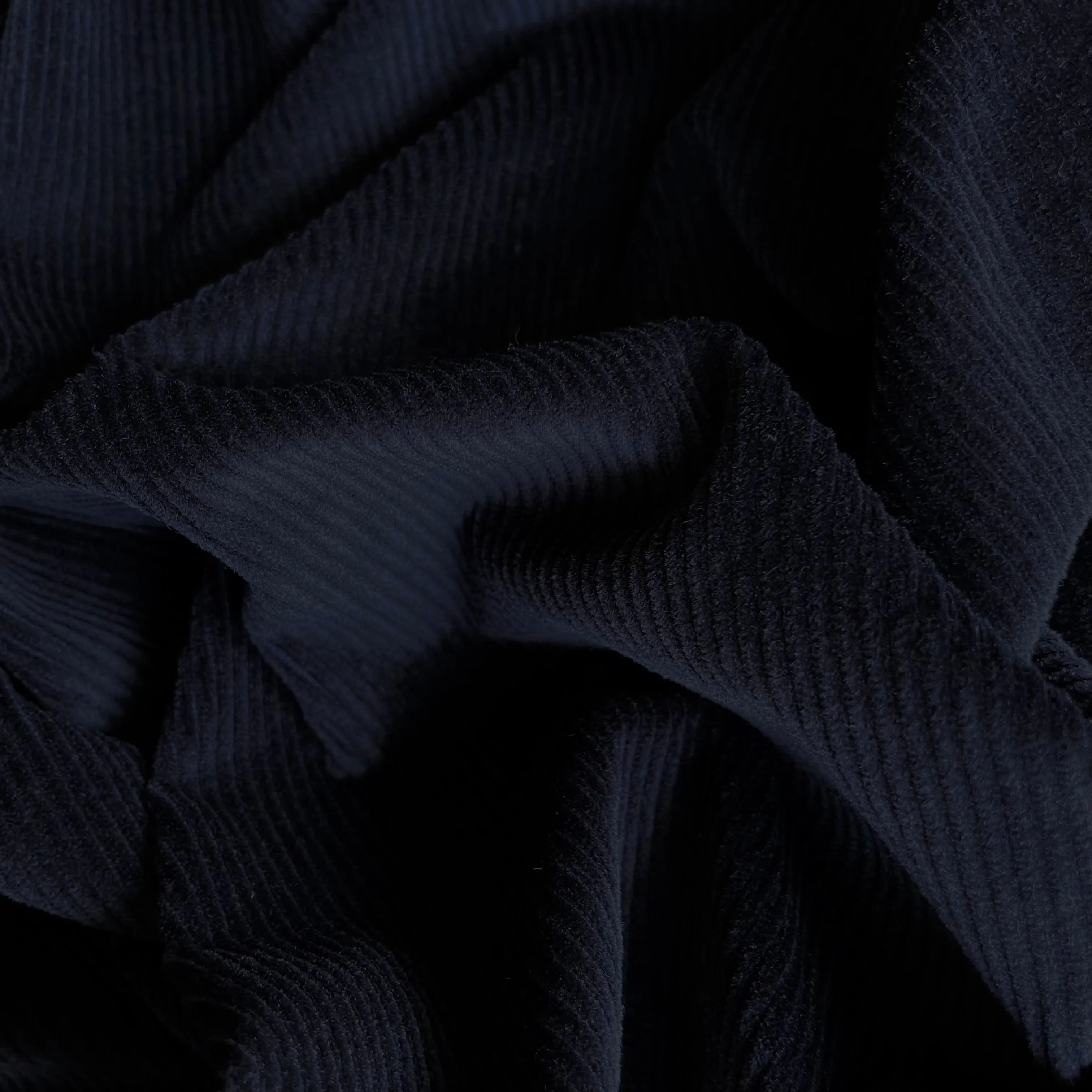 Corded French Navy - Stretch Corduroy