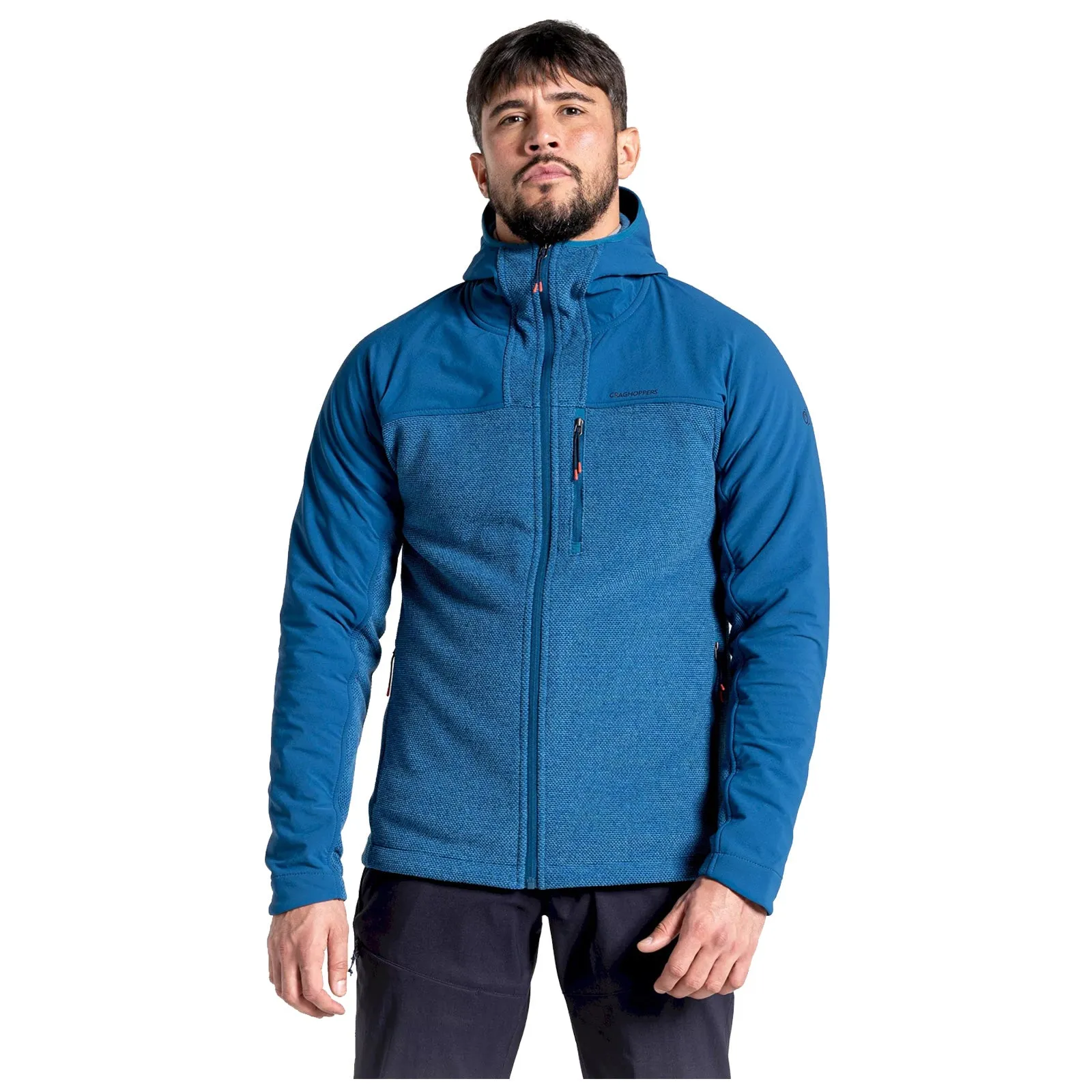 Craghoppers Mens Abrigo Hooded Fleece Jacket