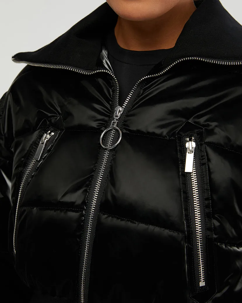 Cropped Puffer Jacket