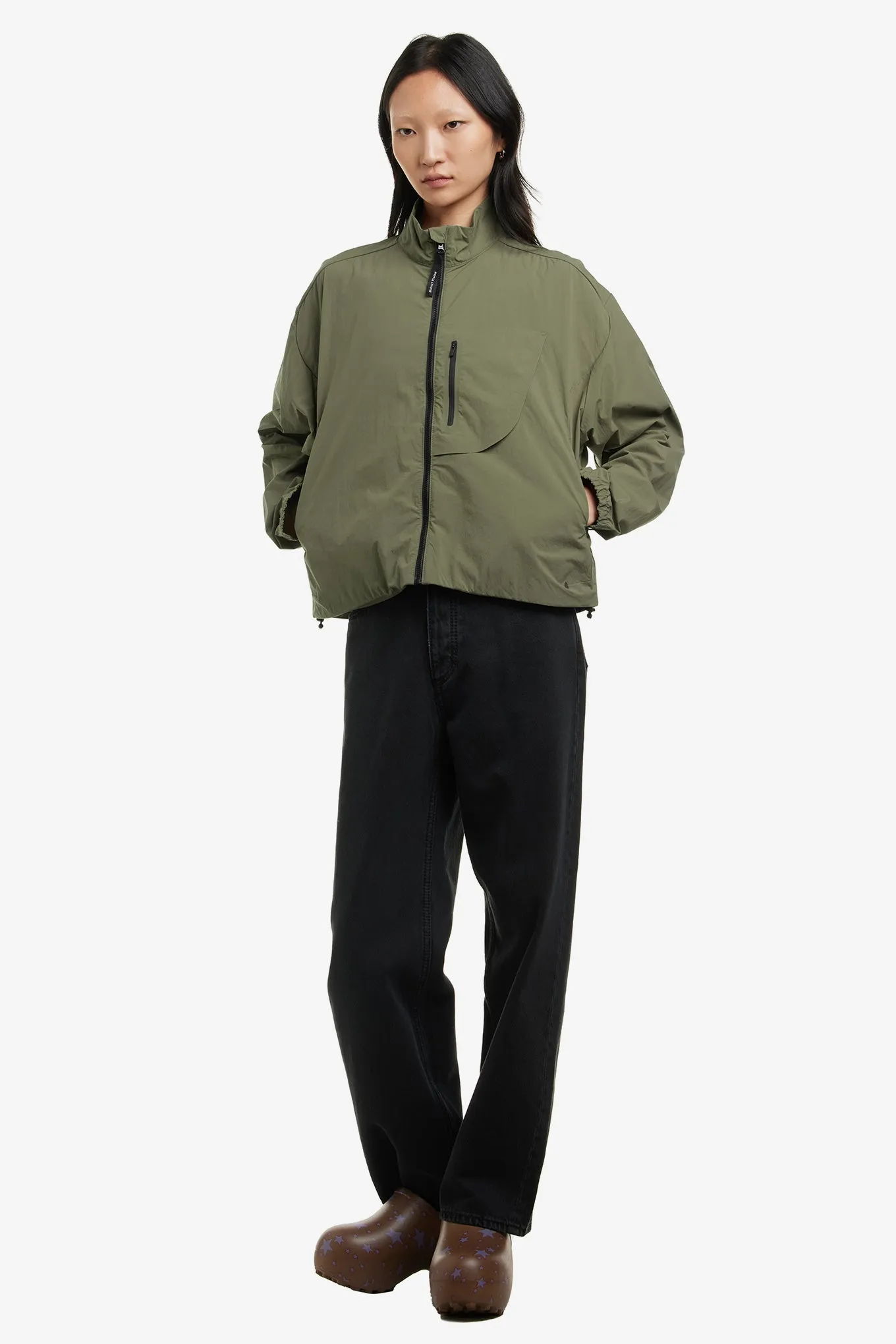 CROPPED RECYCLED DWR JACKET