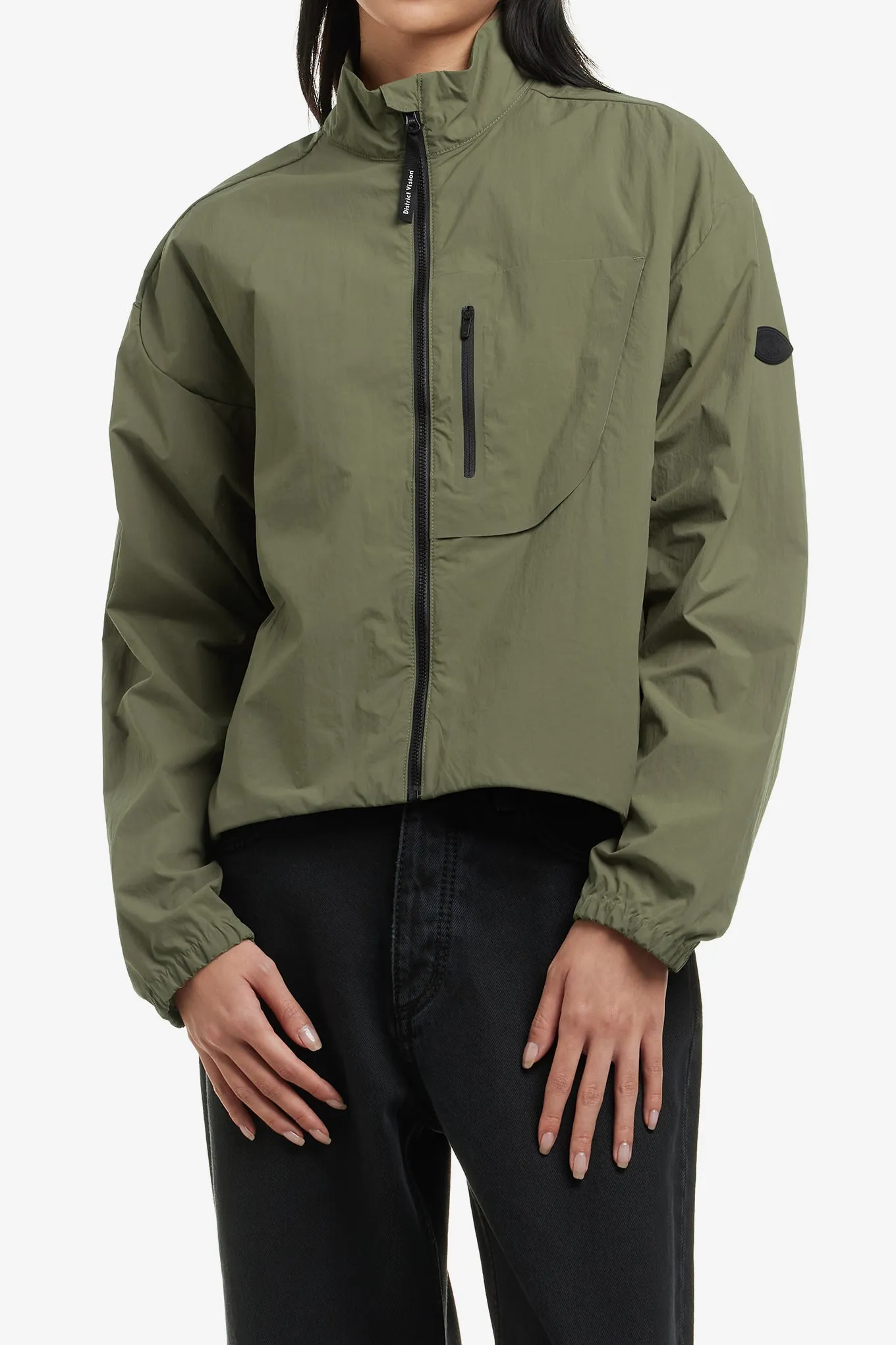 CROPPED RECYCLED DWR JACKET