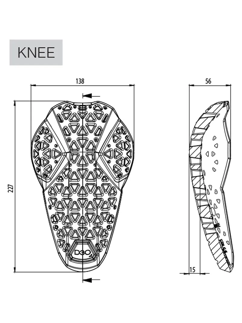 D3O LP2 Pro Knee Armor Set - CE Level 2