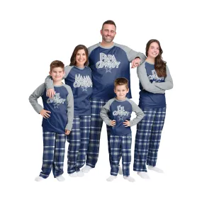 Dallas Cowboys NFL Plaid Family Holiday Pajamas