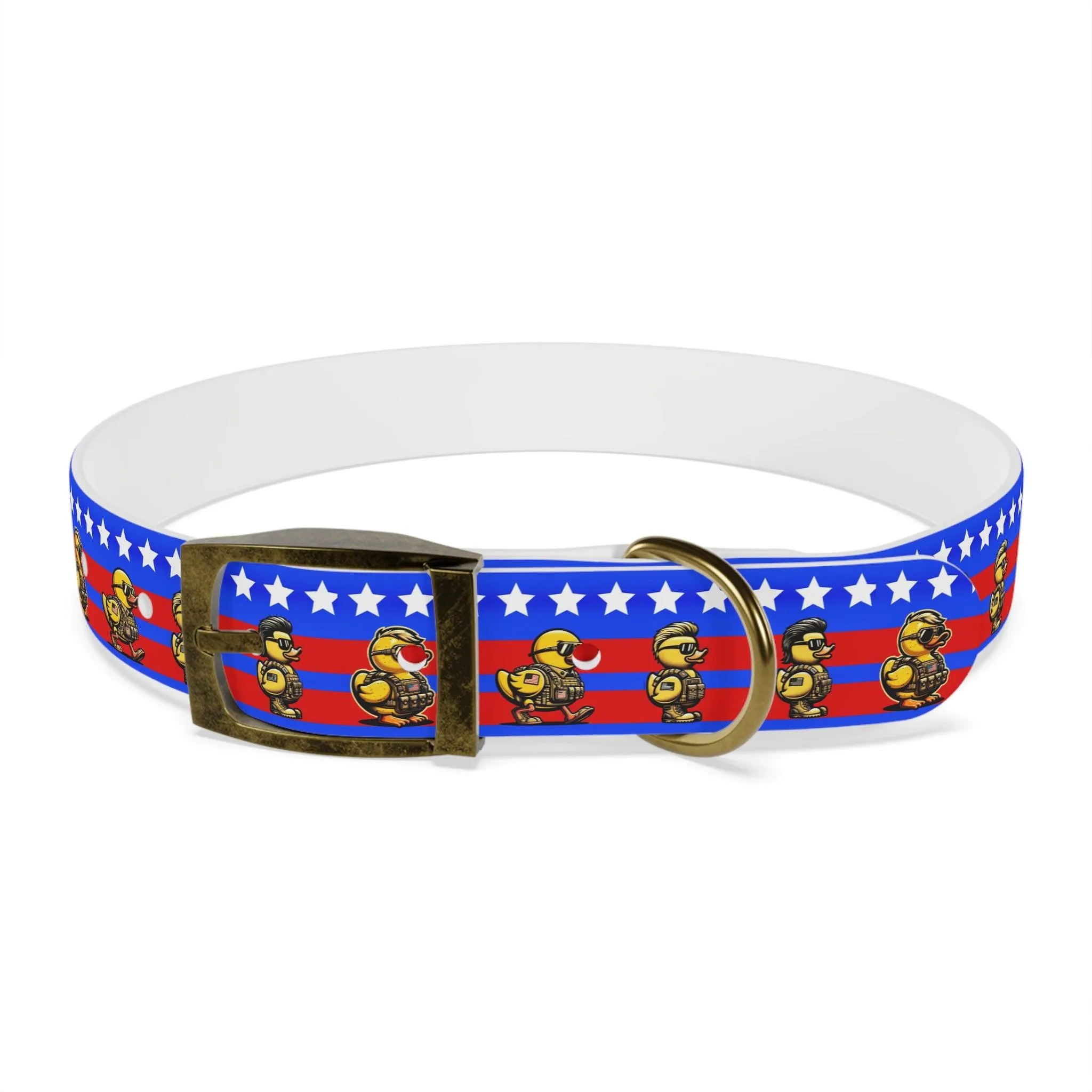 Duck Duck American Dog Collar