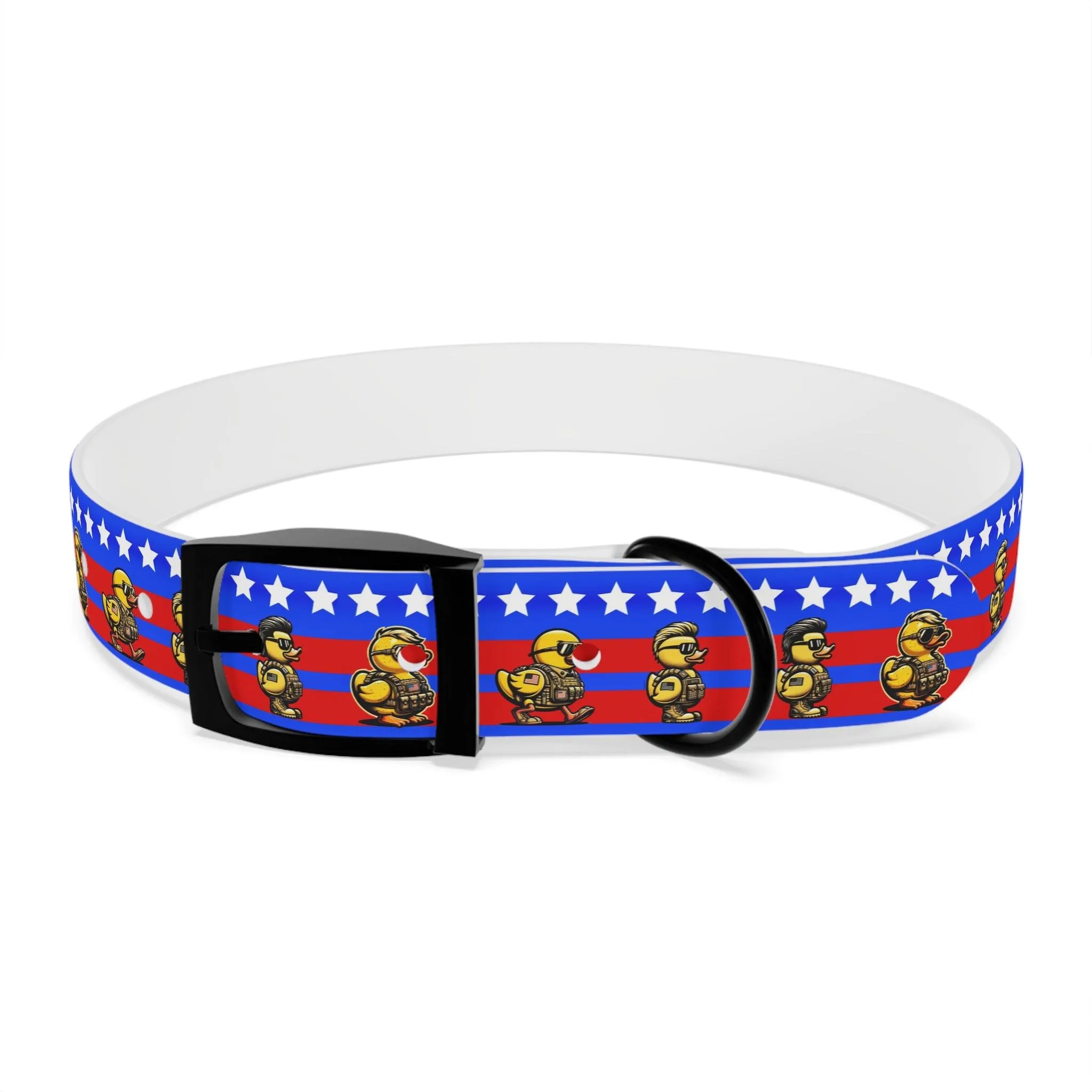 Duck Duck American Dog Collar