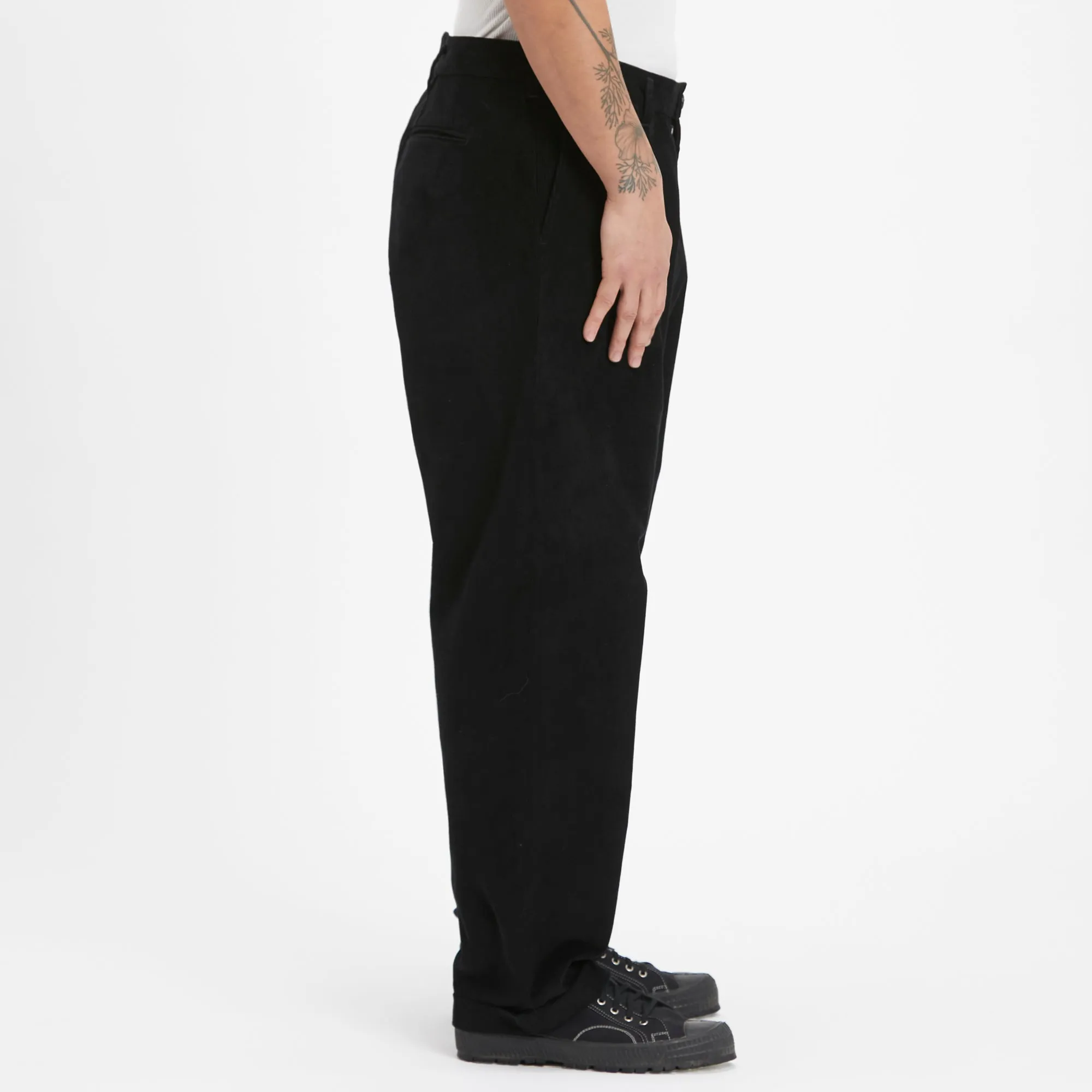 Emilian Pant - Black Corduroy