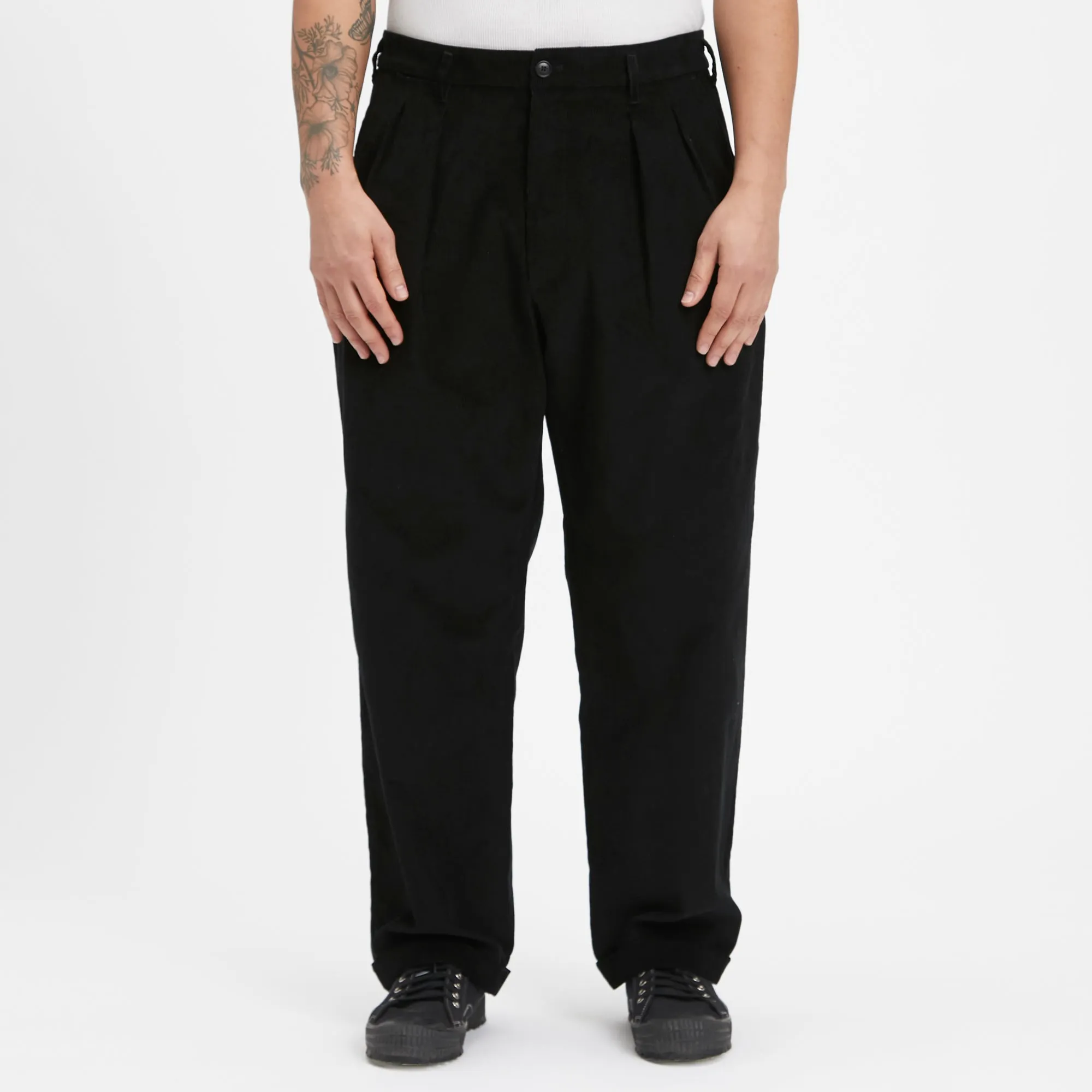 Emilian Pant - Black Corduroy