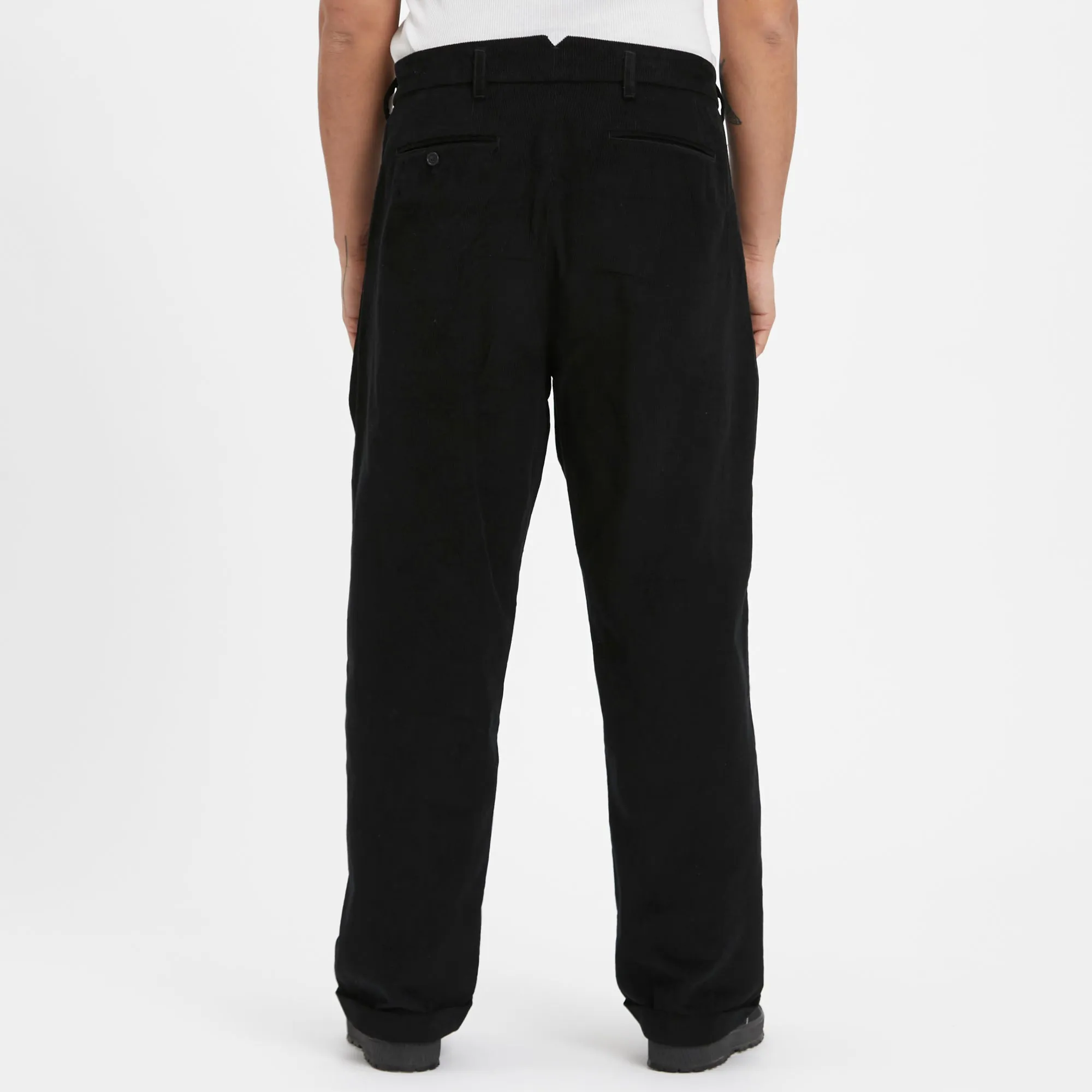 Emilian Pant - Black Corduroy