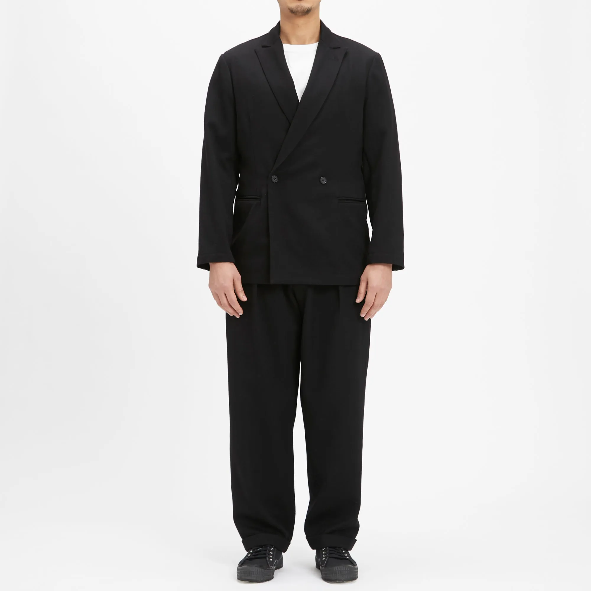 Emilian Pant - Black Wool