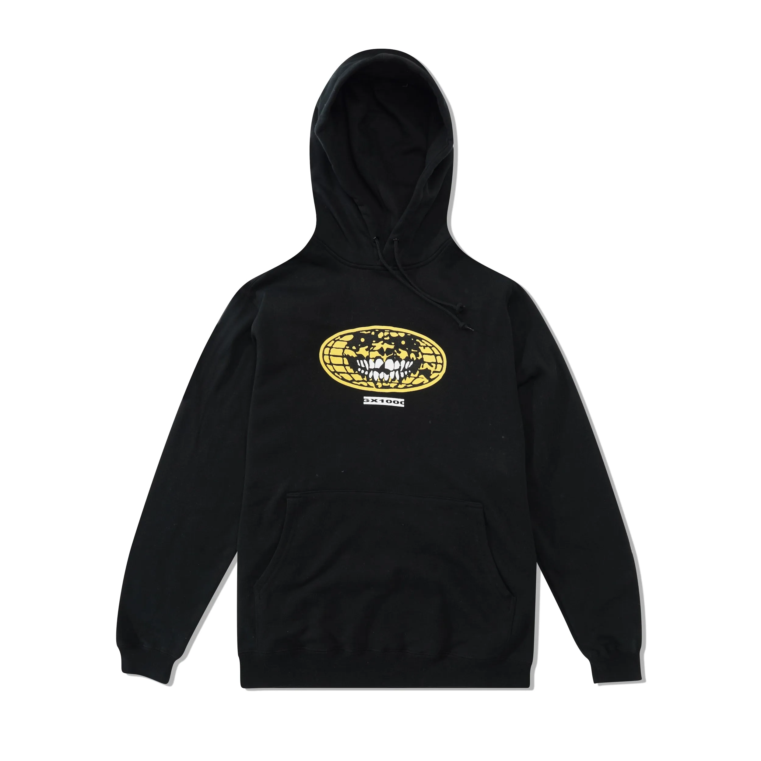 Evil World Pullover Hood, Black