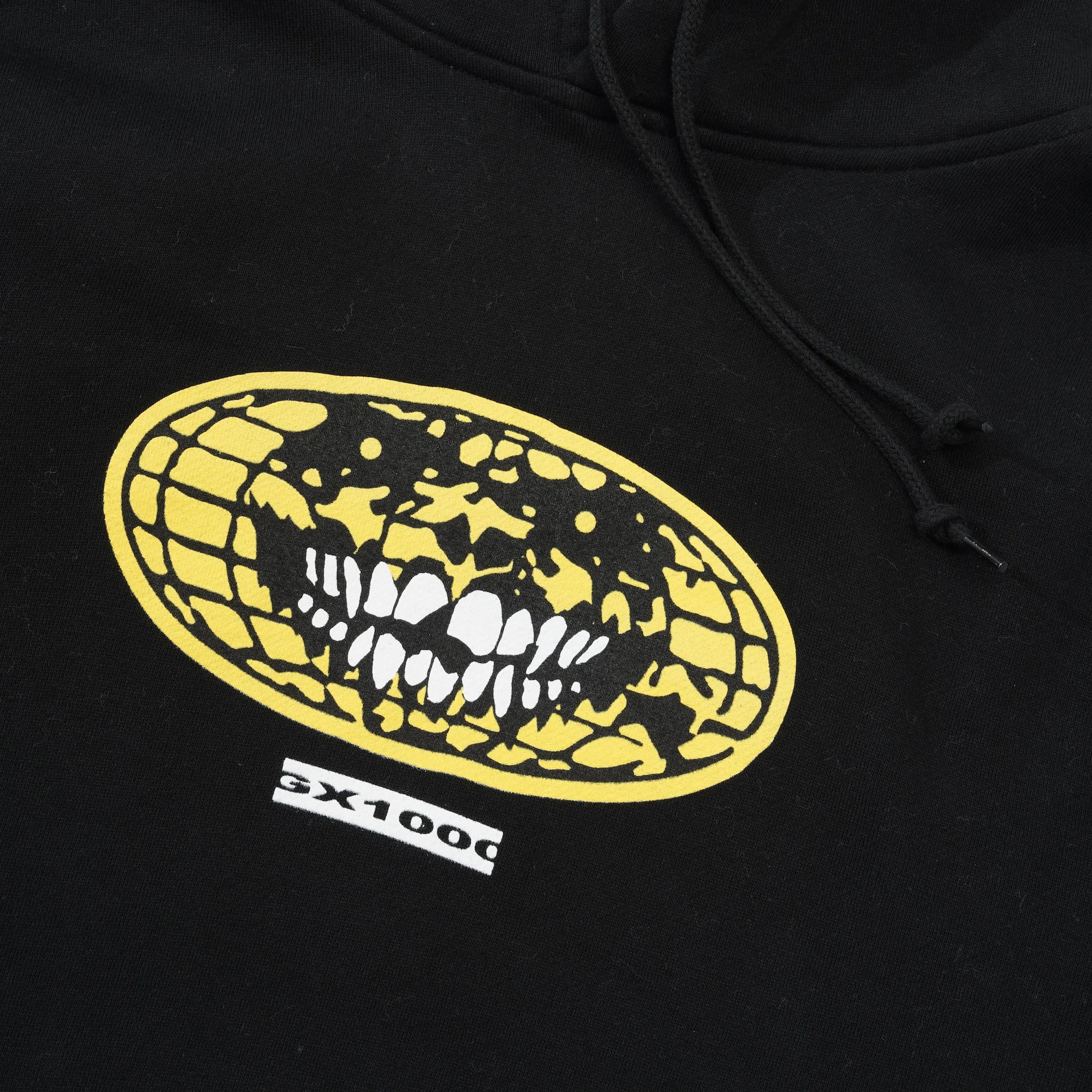 Evil World Pullover Hood, Black