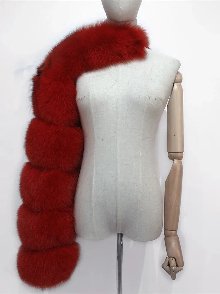 Faux Fur One Sleeve fur