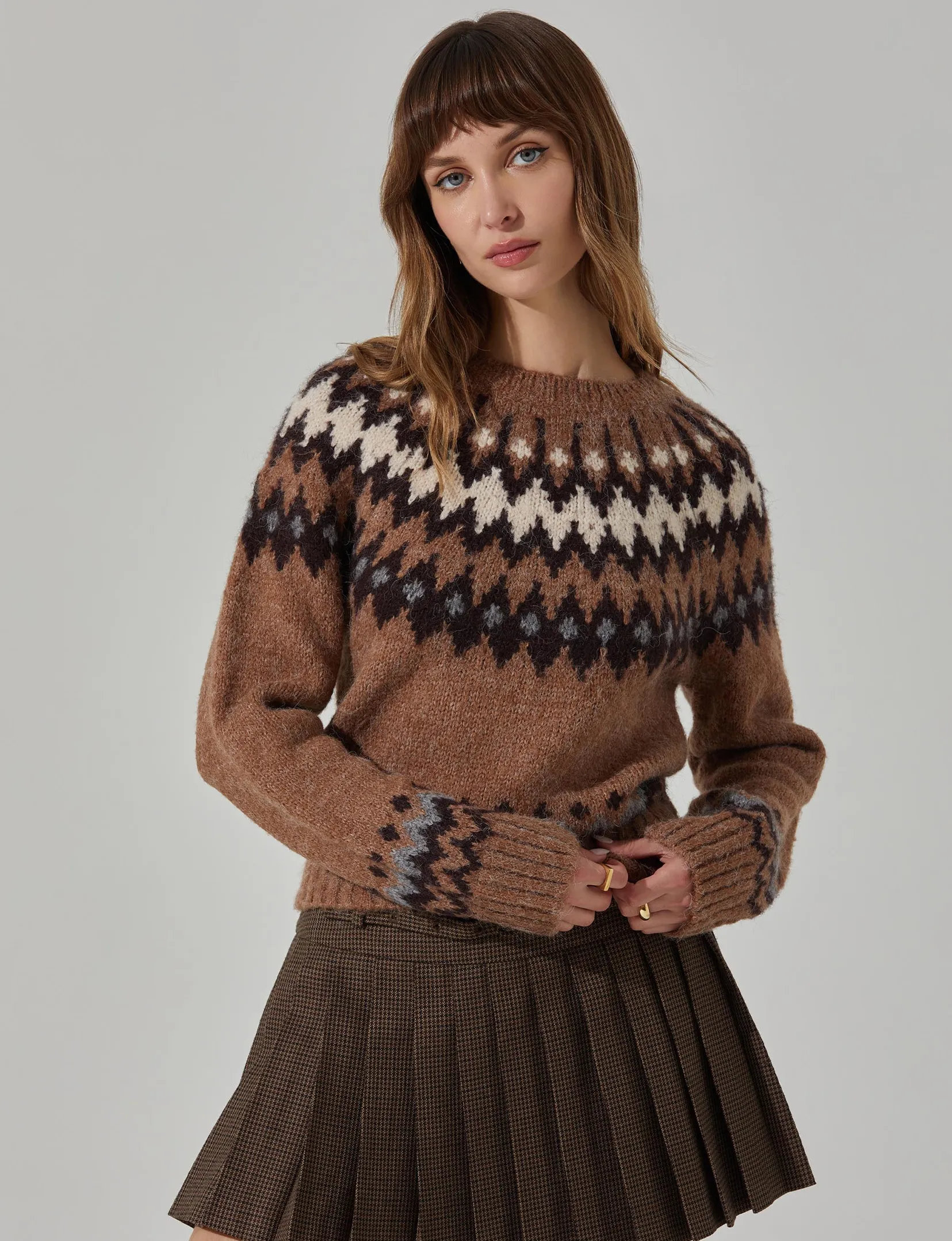 Feyre Sweater, Brown