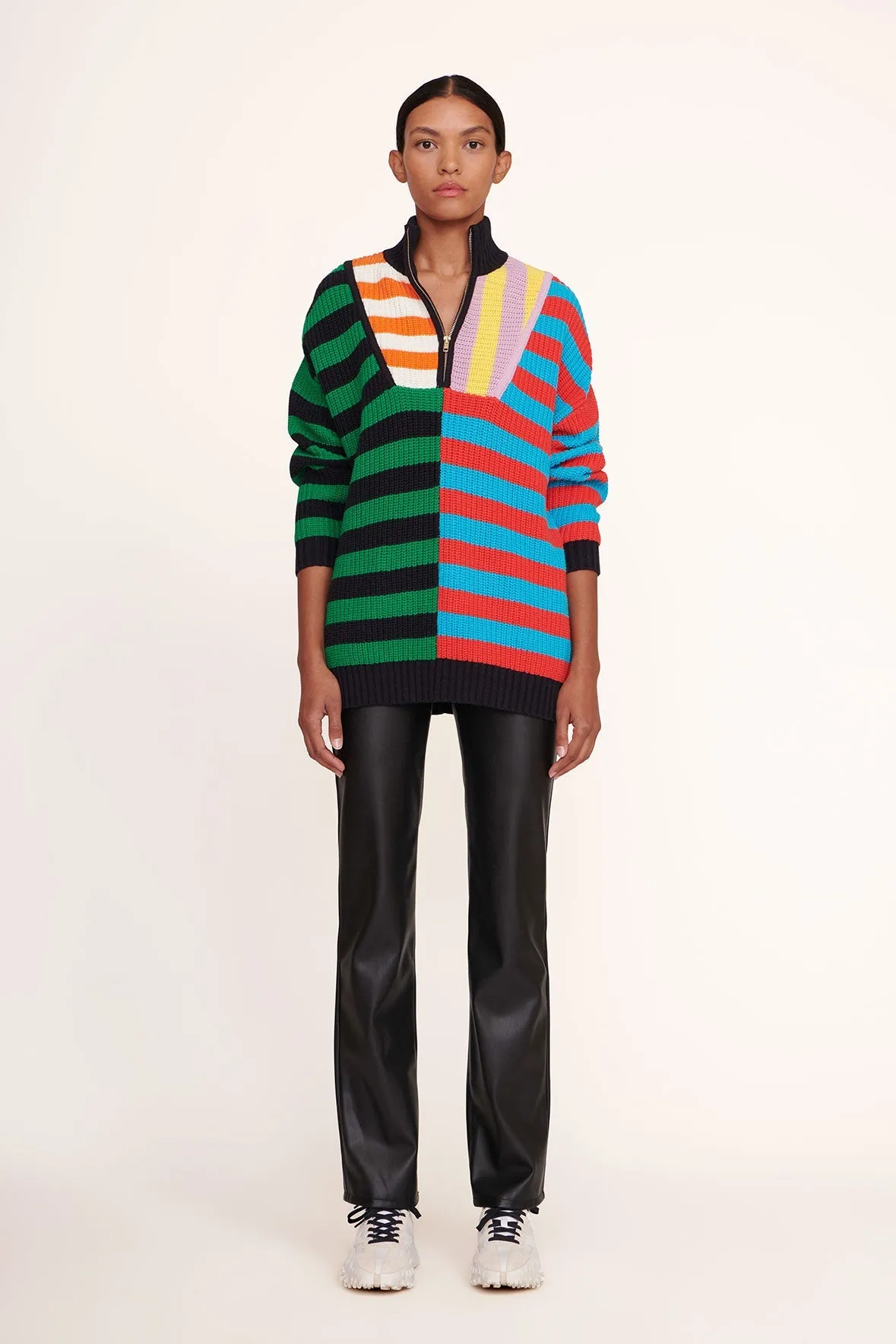 HAMPTON SWEATER | CABANA STRIPE MULTI