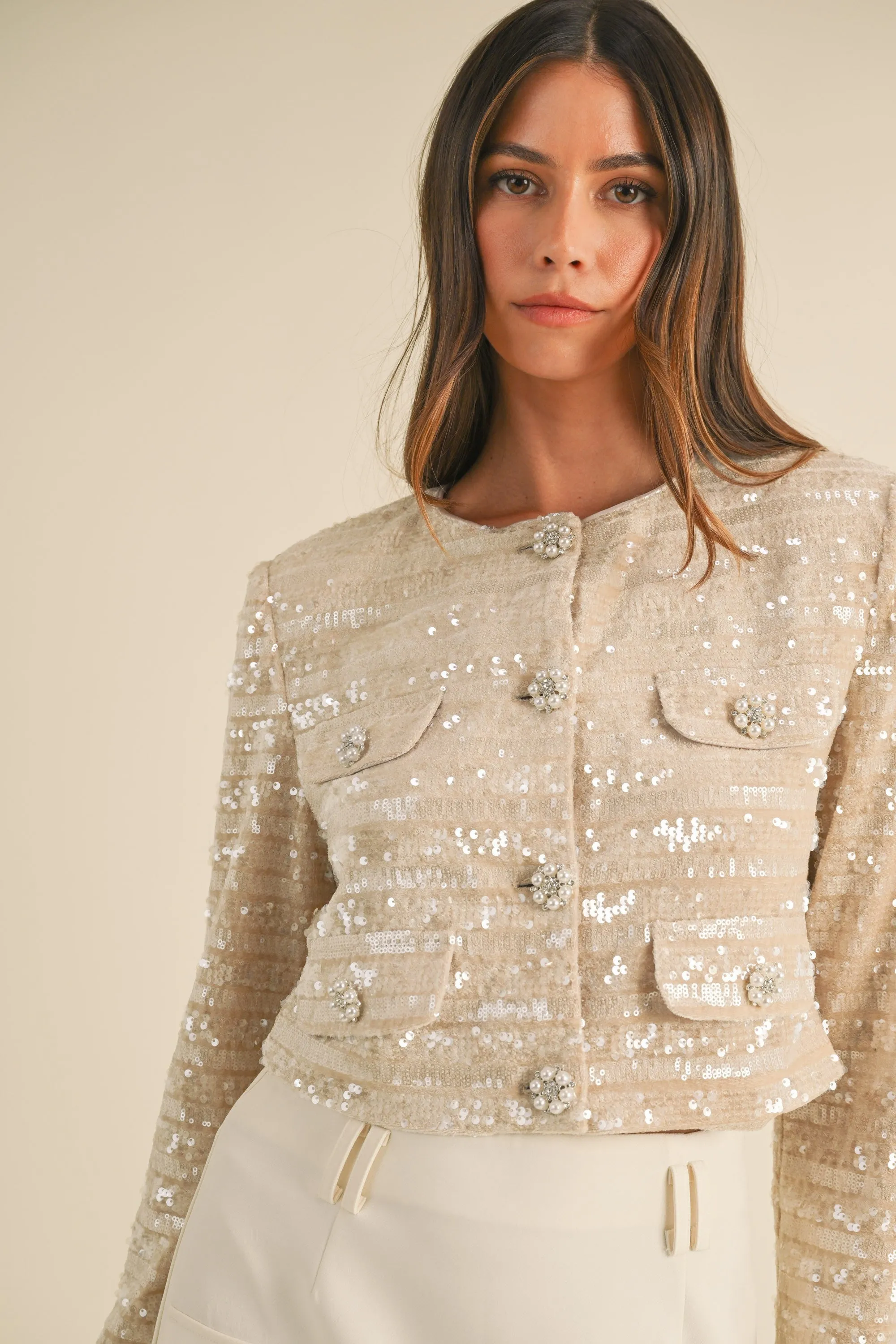 Izzy Sequin Jacket