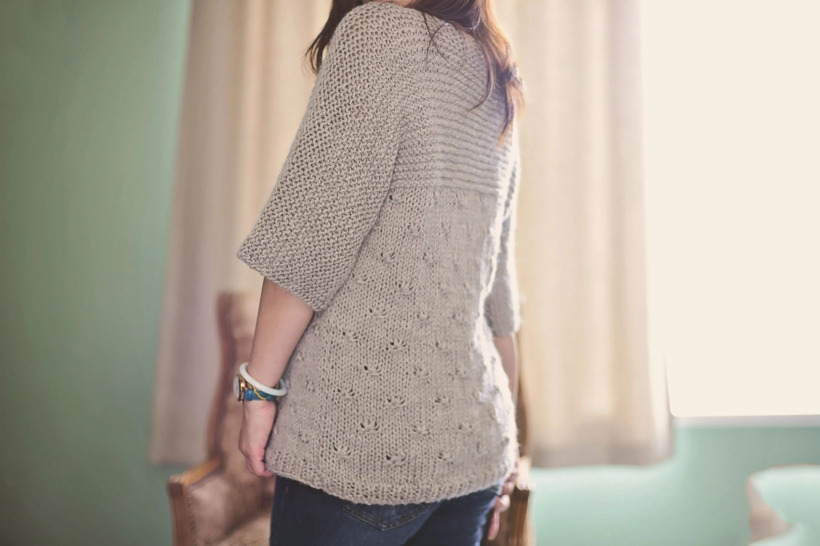 Knit Kit - Knotted Pullover