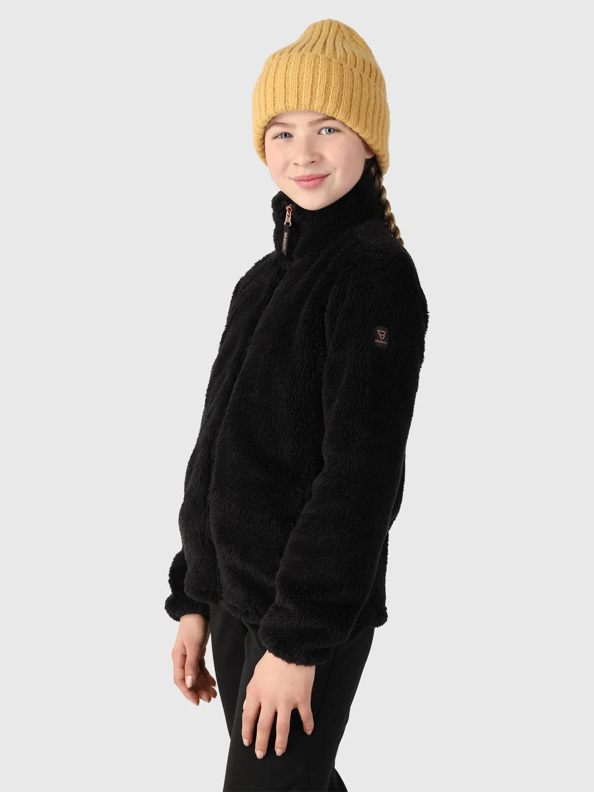 Kyoti Girls Fleece Vest | Black