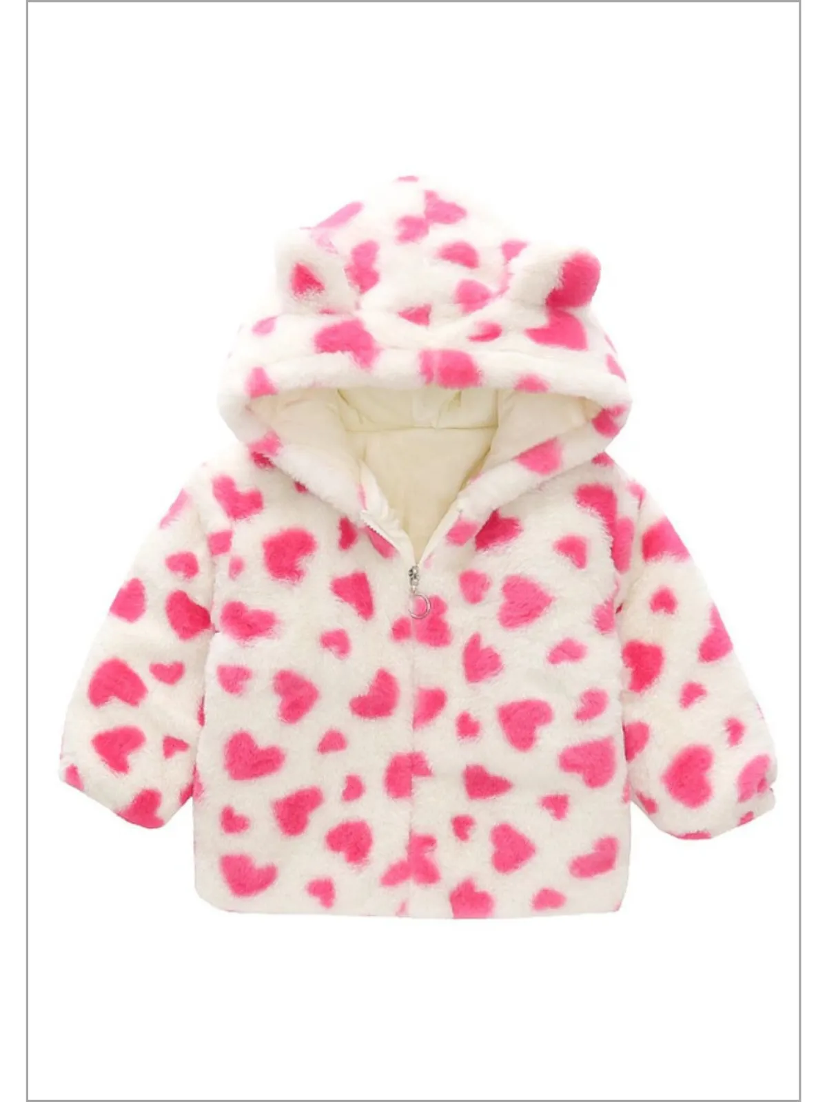 Love Notes Hooded Fleece Jacket