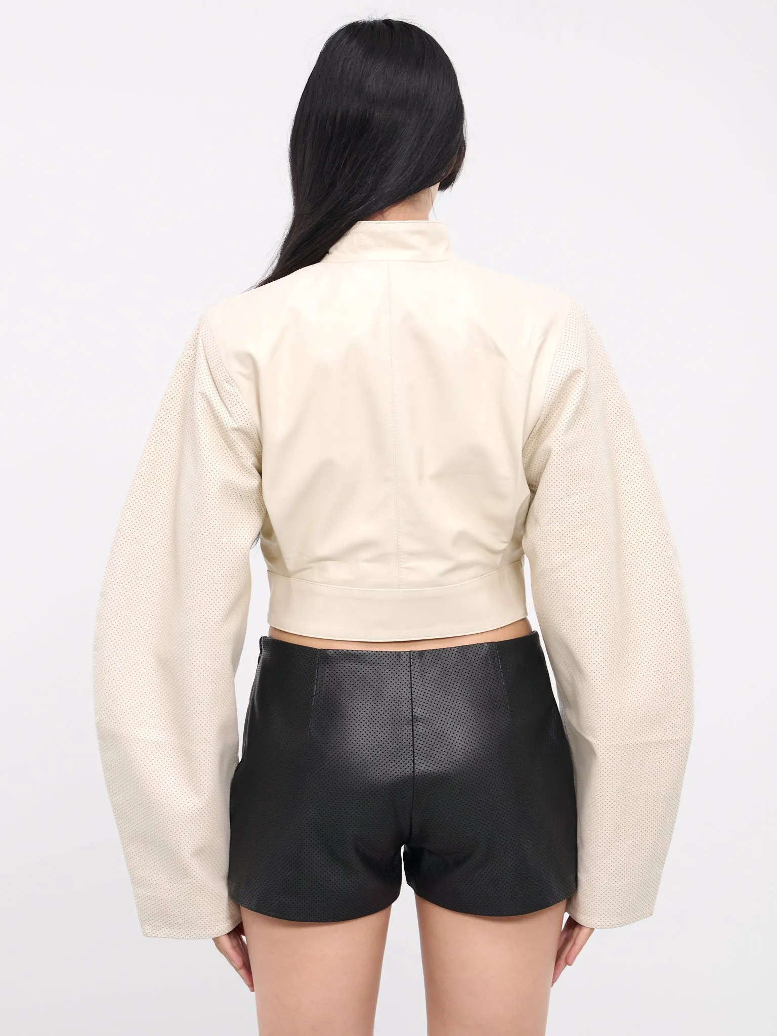 Malvina Leather Jacket (MAPDLJ01-MALVINA-CREAM)