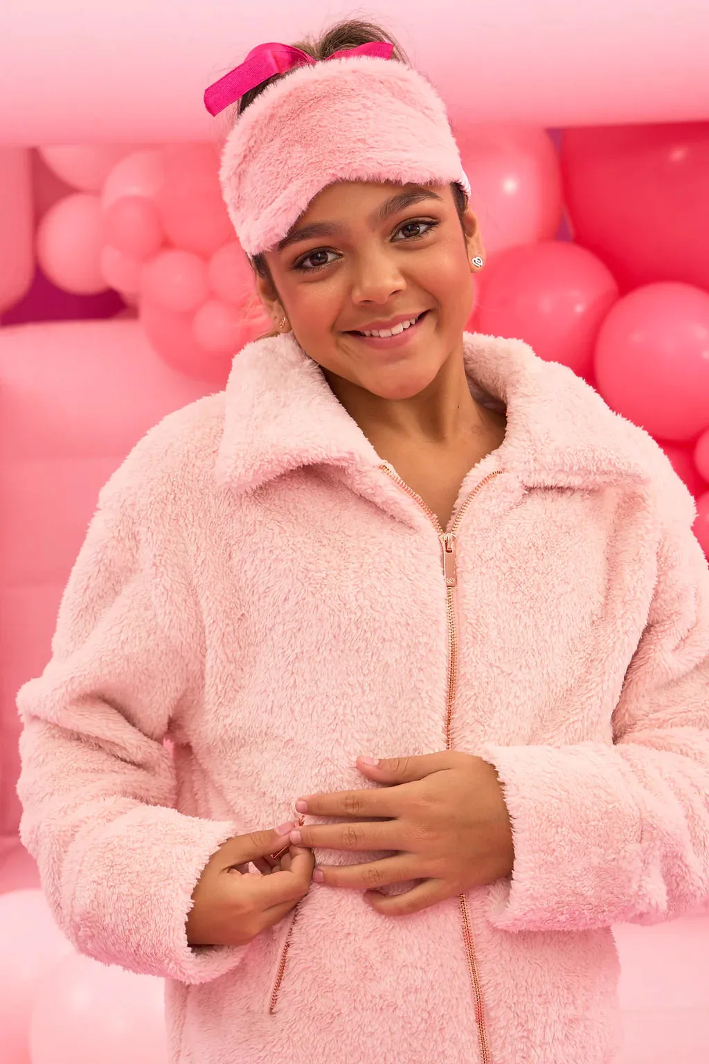 Marshmallow Teddy Jacket -Claudia Dean