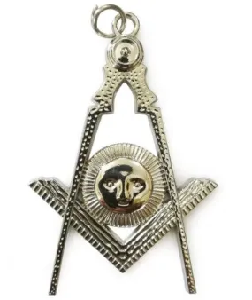 Masonic Collar Silver Jewel - Senior Deacon