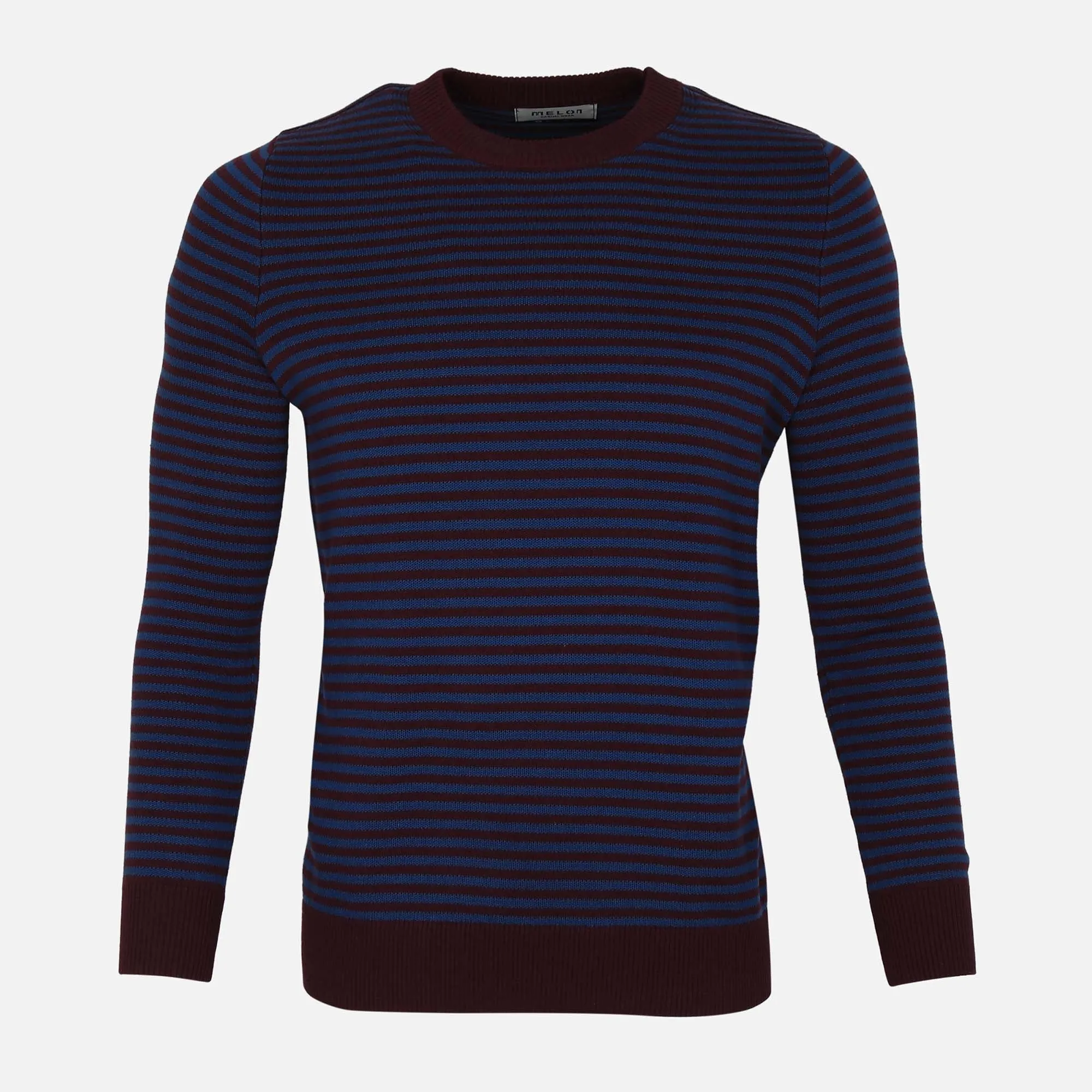 MEN REGULAR FIT SWEATER ROUND NECK