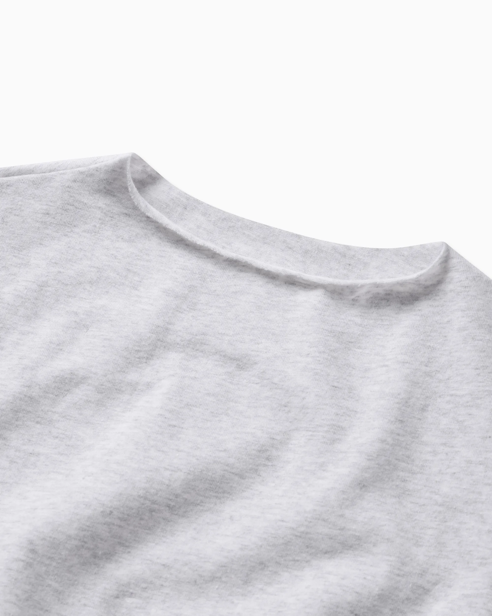 Micro Tee | Light Heather Grey