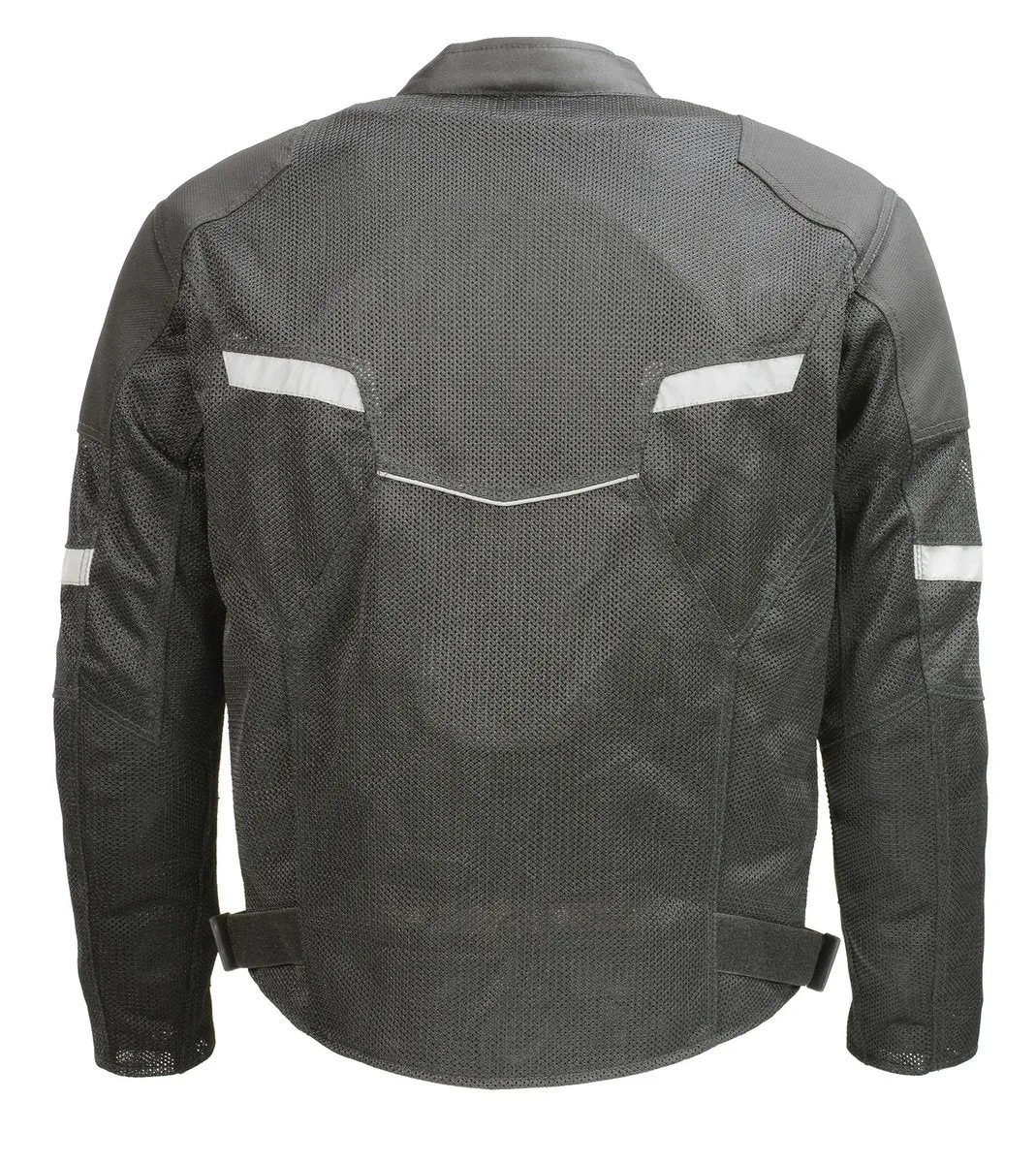 Milwaukee Leather MPM1792 Men's Black CE Armored Textile Motorcycle Jacket- All Season Biker Jacket