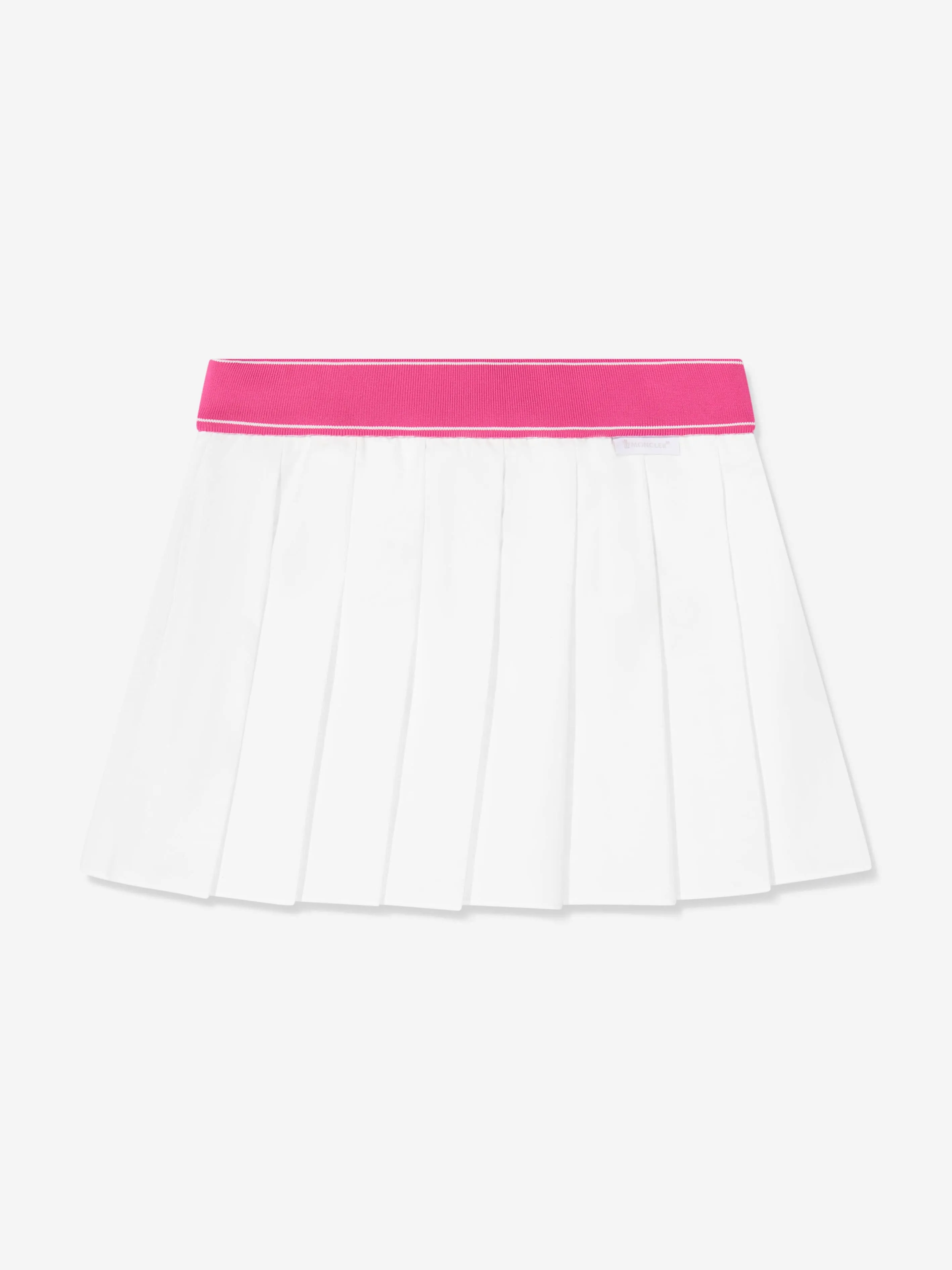 Moncler Enfant Girls Pleated Skirt in White