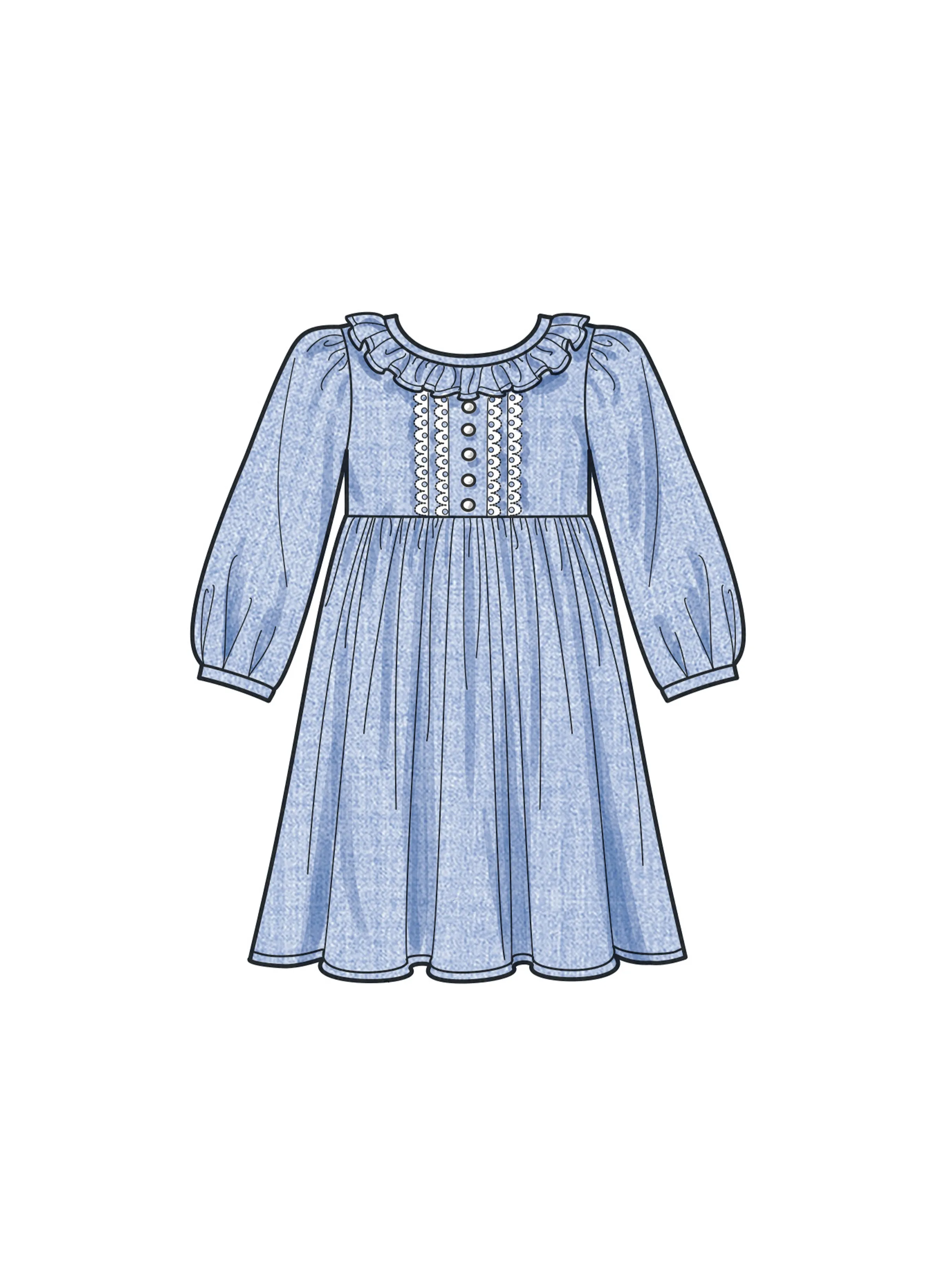 Newlook Pattern 6774 Child's Dress