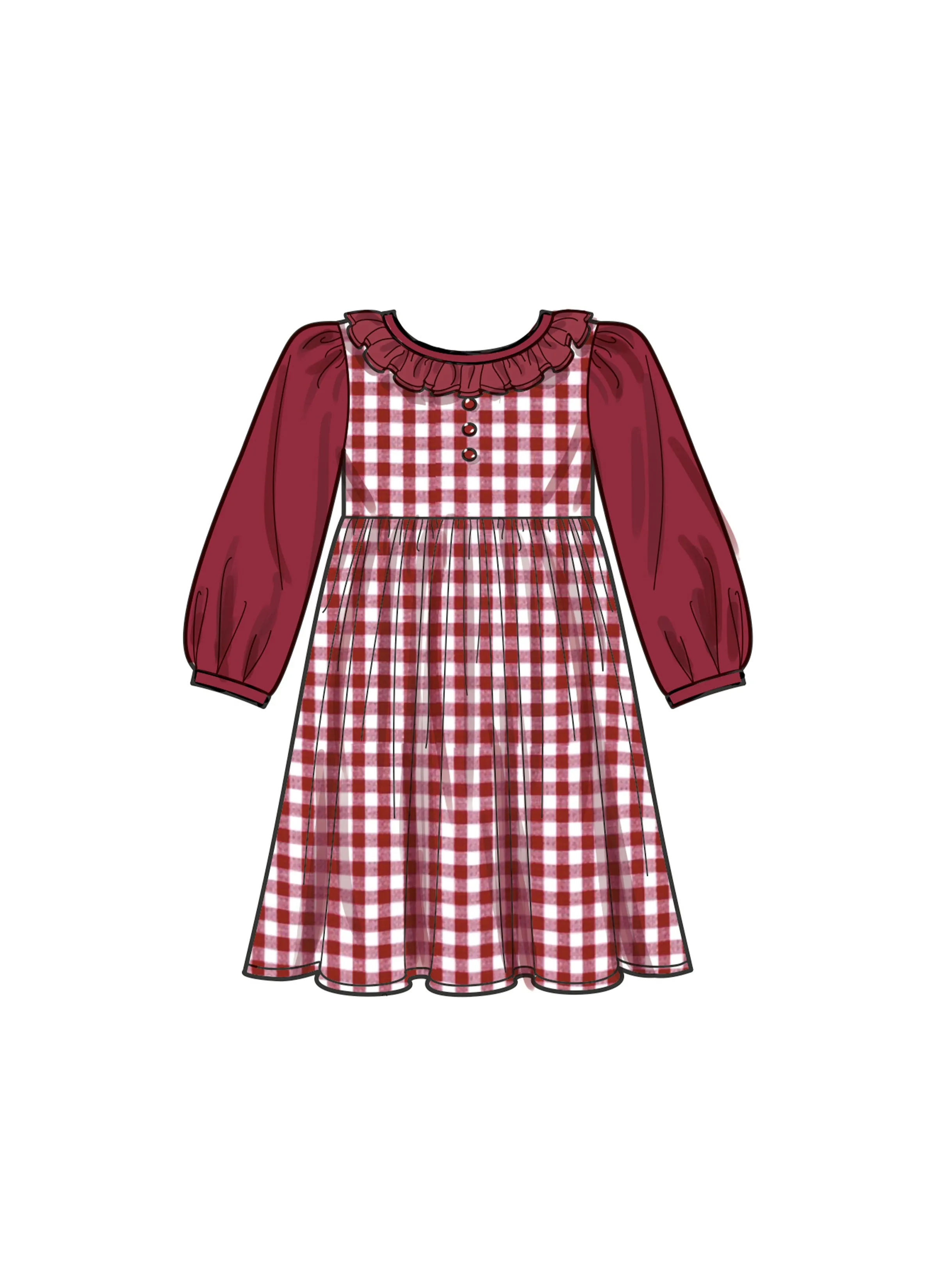 Newlook Pattern 6774 Child's Dress